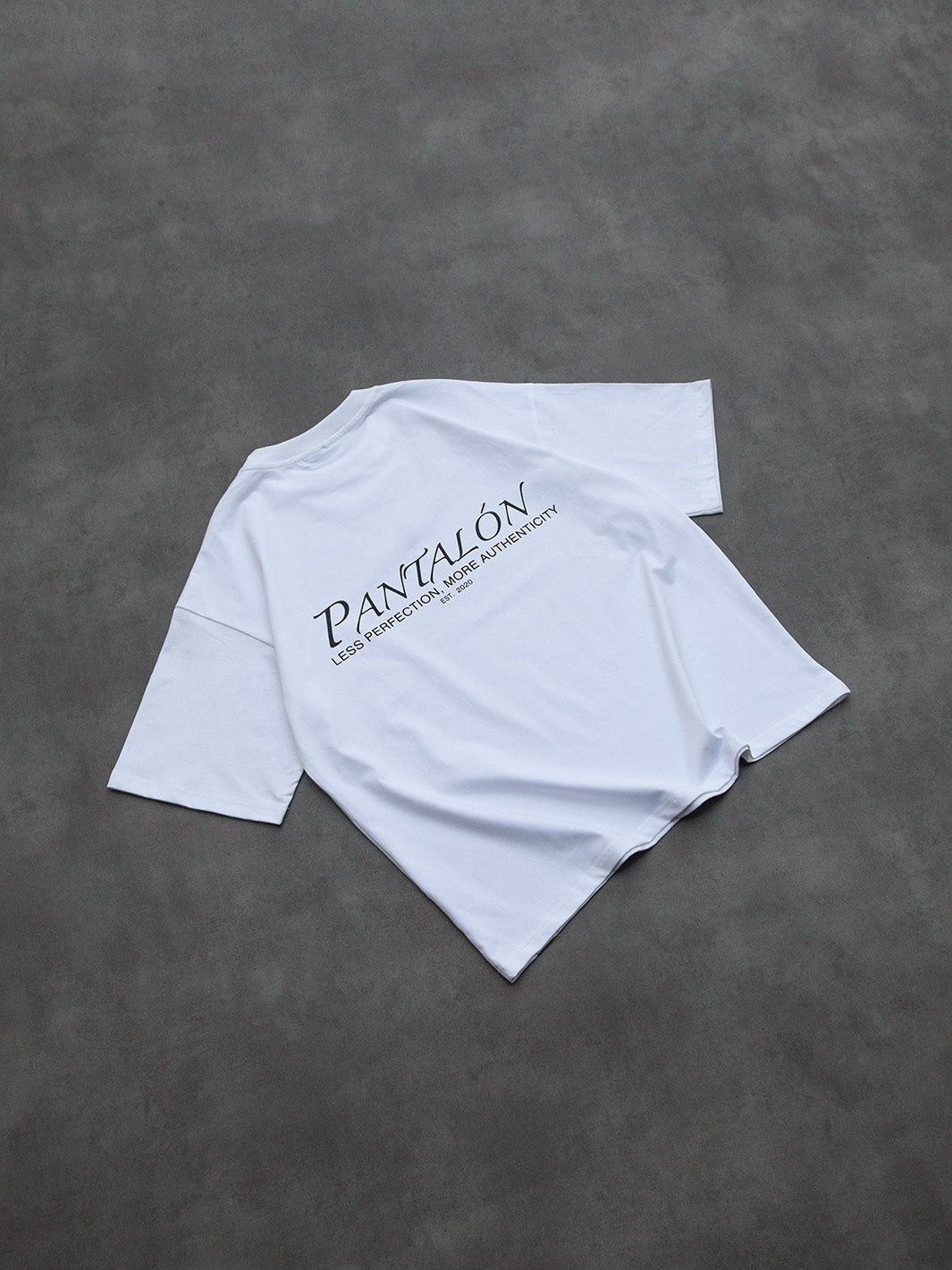 Pantalón Less Perfection More Authencity T-Shirt White