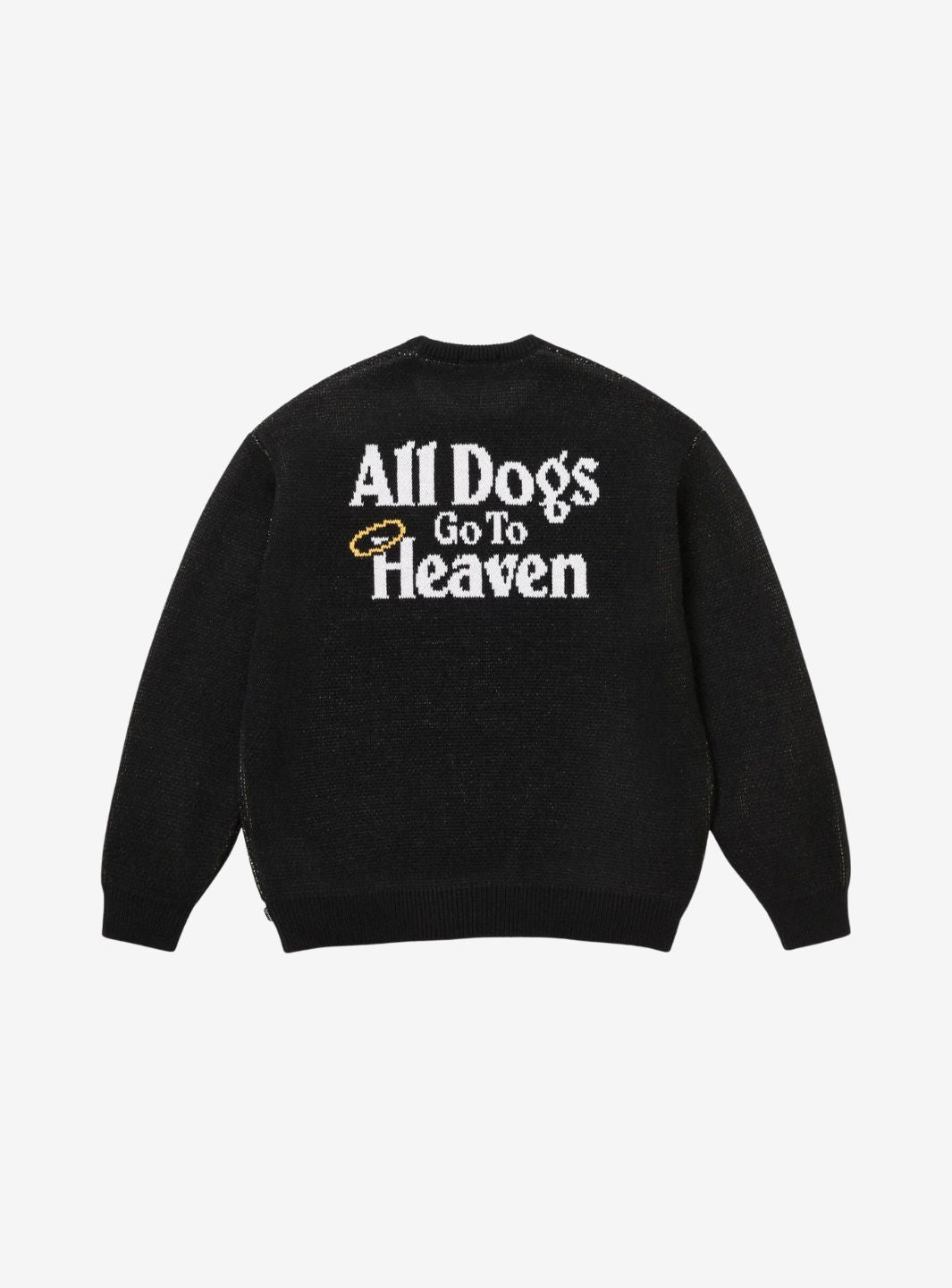 Supreme All Dogs Go To Heaven Sweater Black
