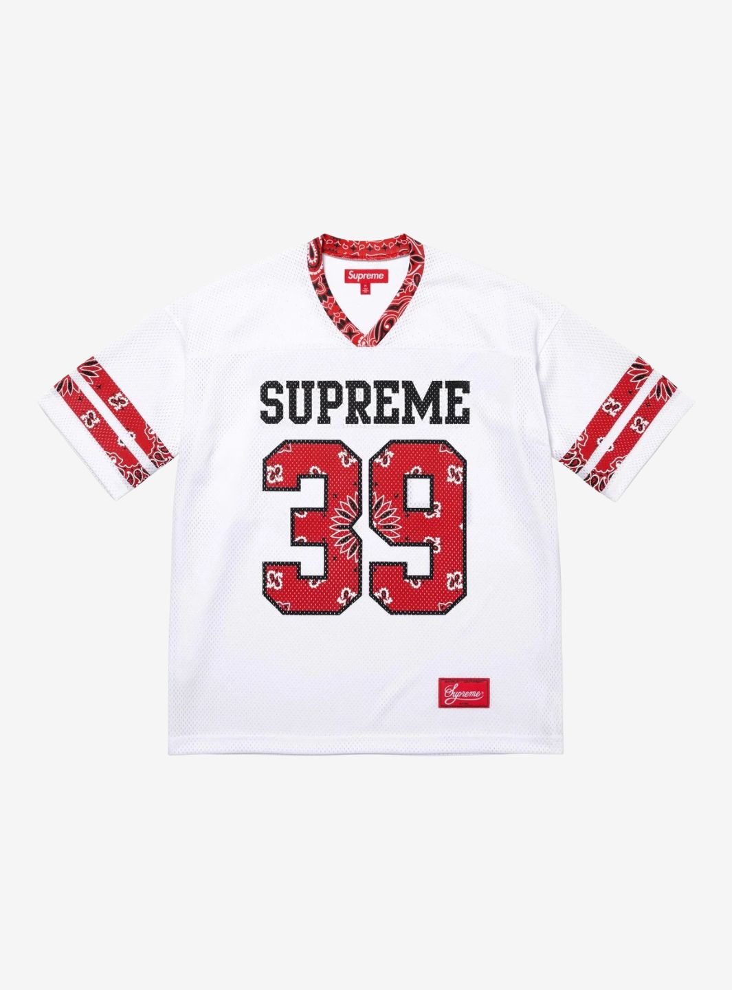 Supreme Bandana Football Jersey White