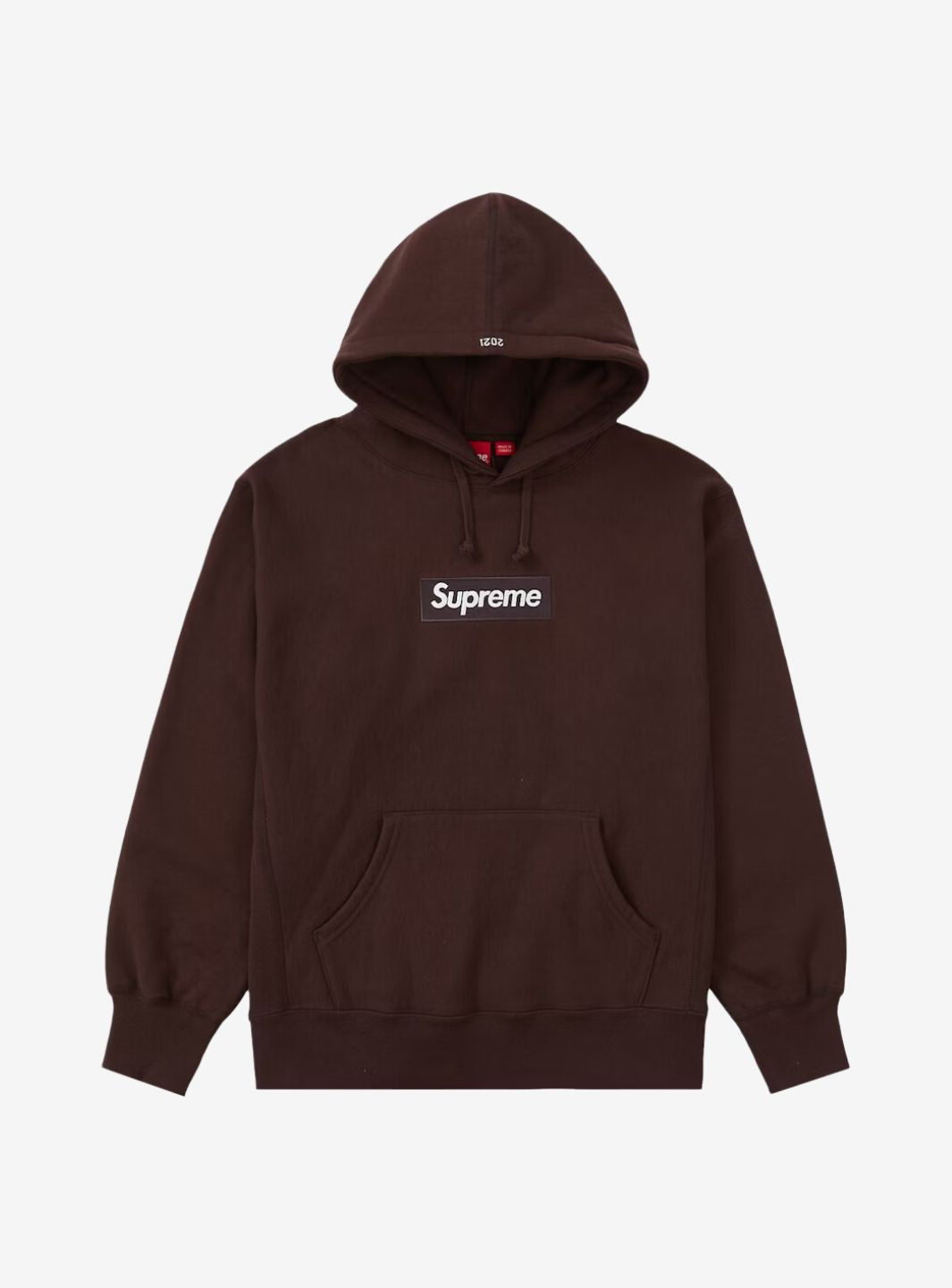 Supreme Box Logo Hooded Sweatshirt Dark Brown (FW21)