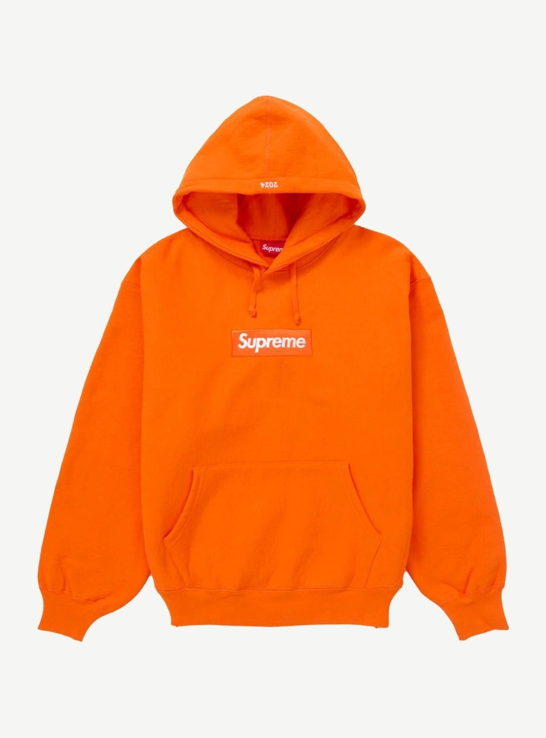 Supreme Box Logo Hooded Sweatshirt (FW24) Dark Orange