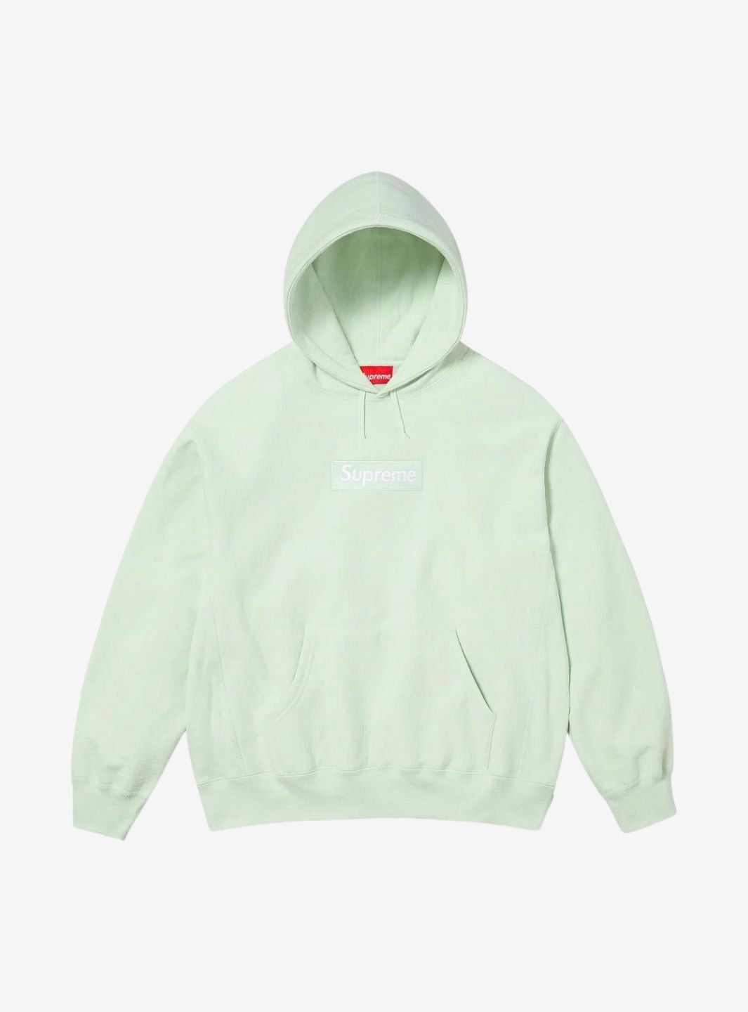 Supreme Box Logo Hooded Sweatshirt Light Green (FW23)
