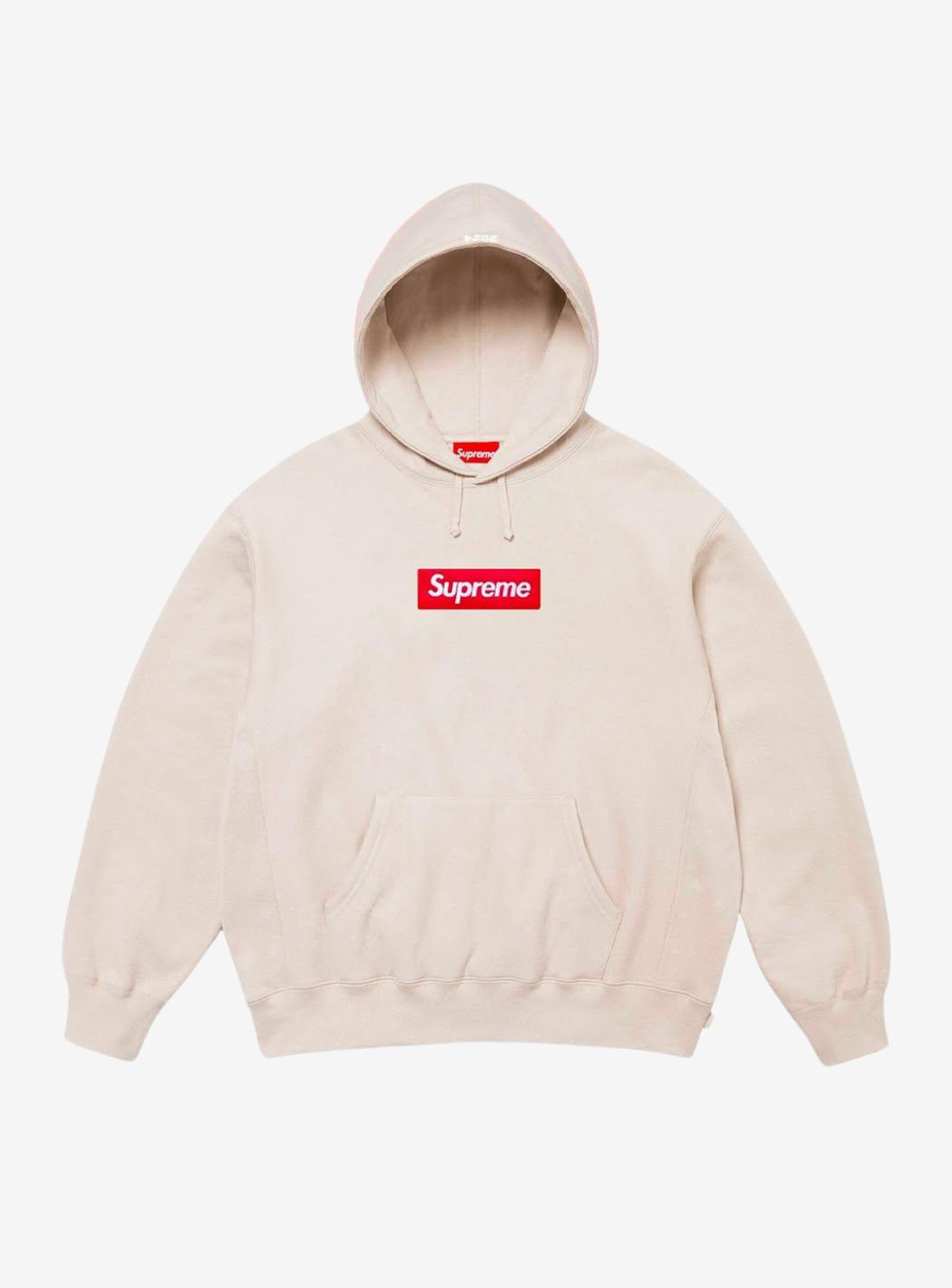 Supreme Box Logo Hooded Sweatshirt Stone (FW24)