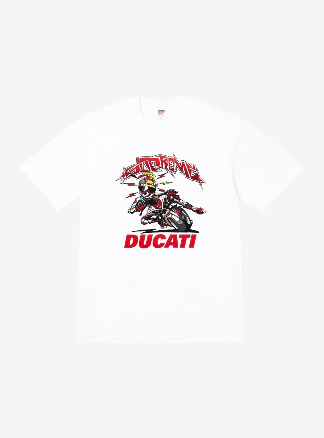 Supreme Ducati Bike T-Shirt White