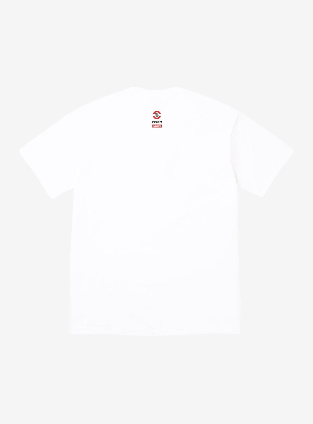 Supreme Ducati Bike T-Shirt White