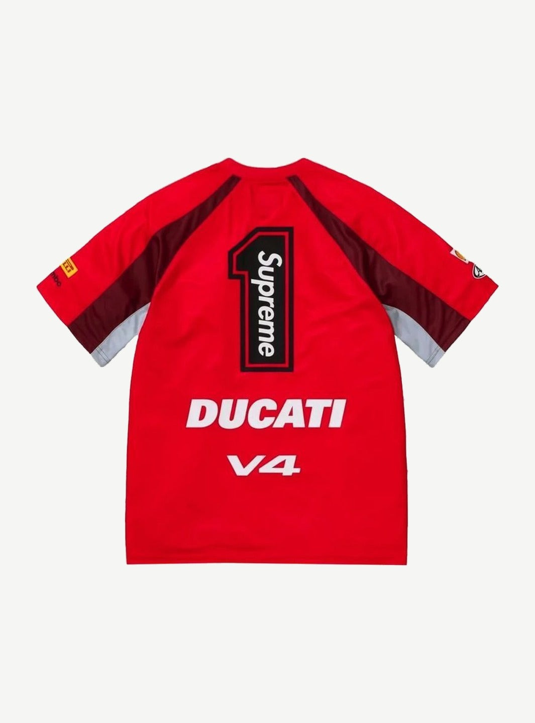Supreme Ducati Soccer Jersey Red