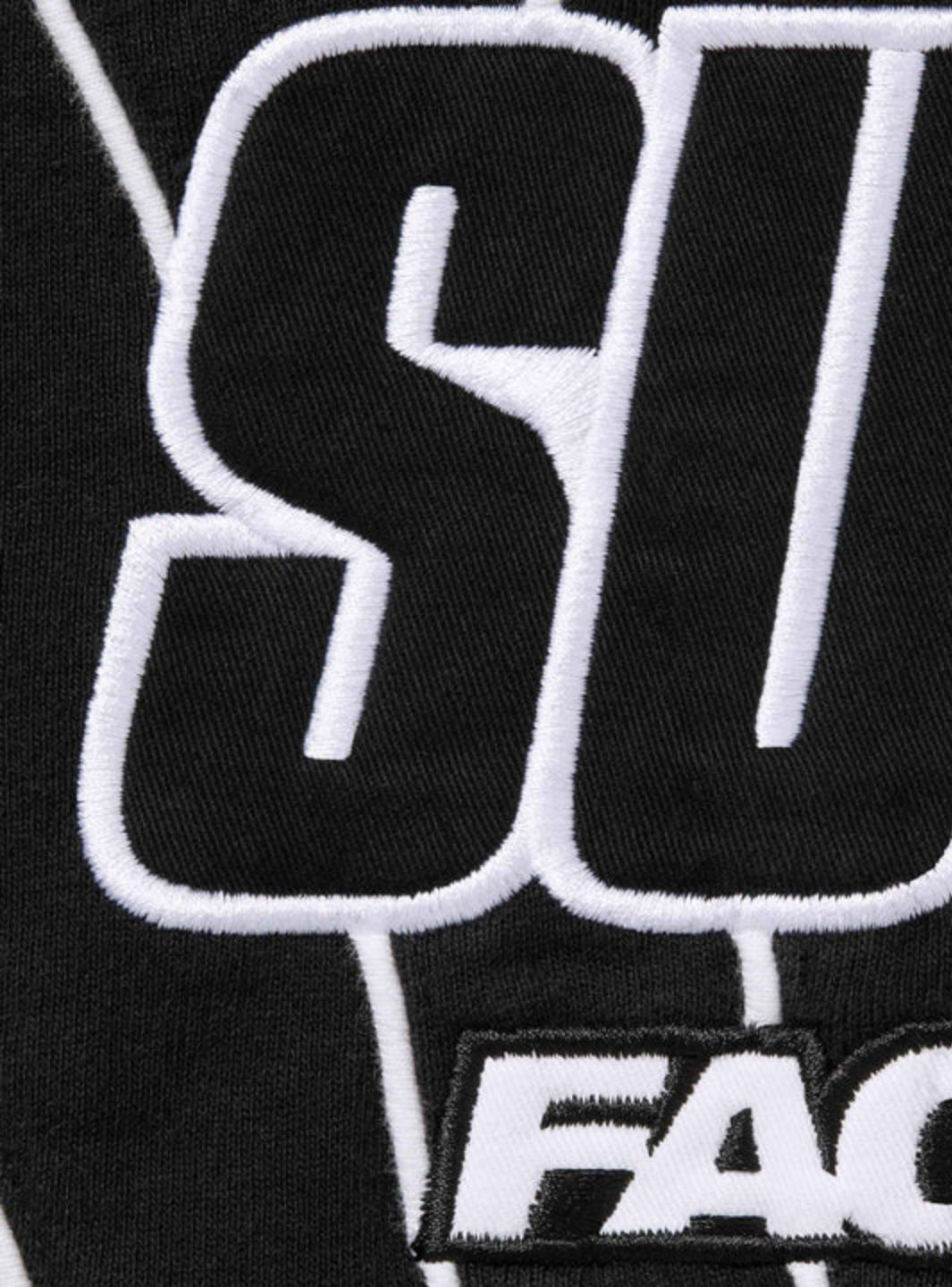 Supreme Fox Racing Zip Up Hooded Sweatshirt Black
