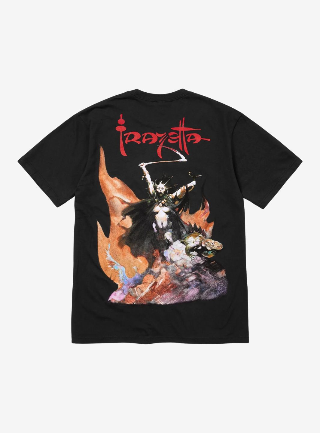 Supreme Frank Frazetta Woman With Scythe T-Shirt Black