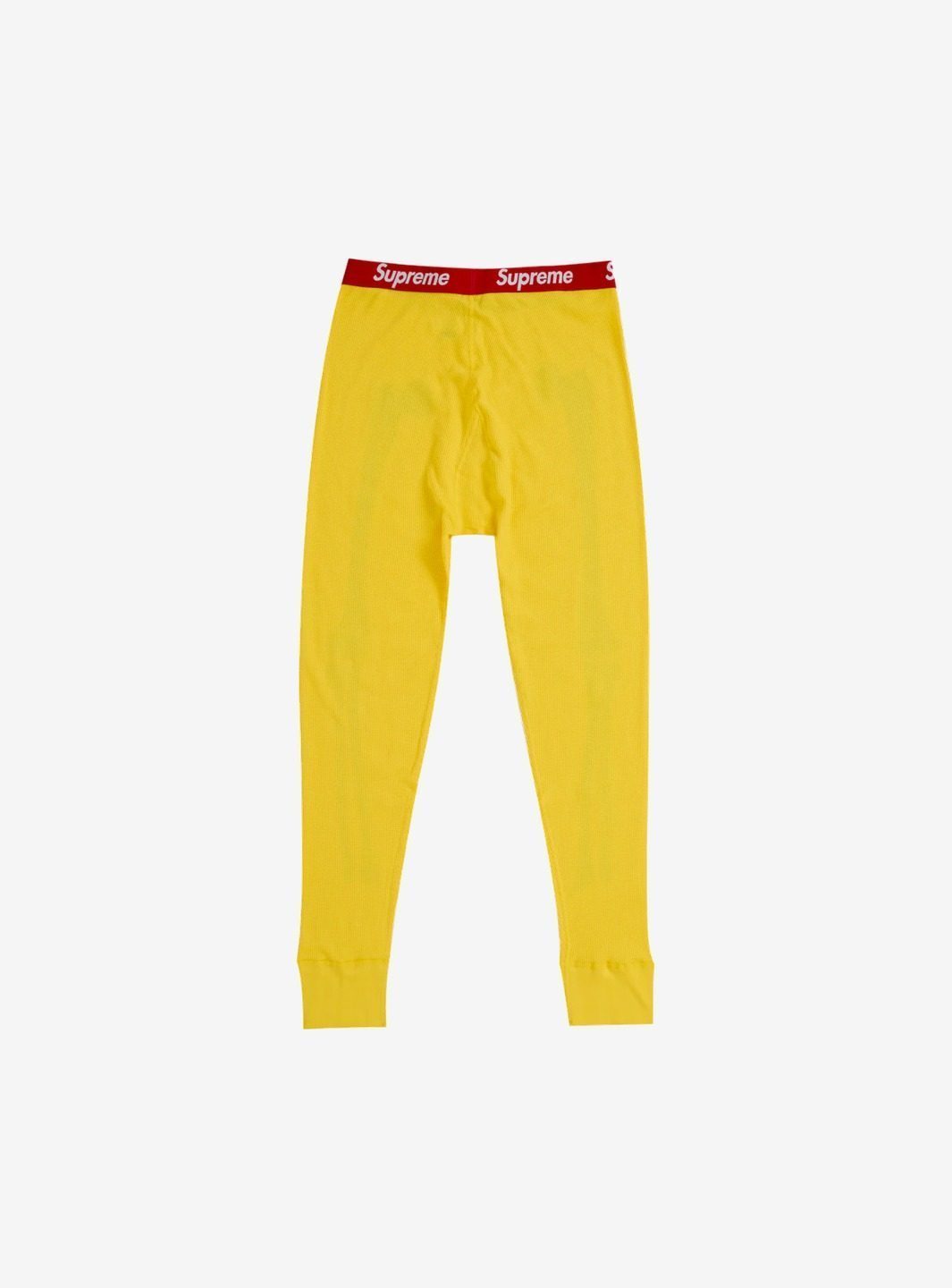 Supreme Hanes Bones Thermal Pant FW25 (1 Pack) Yellow