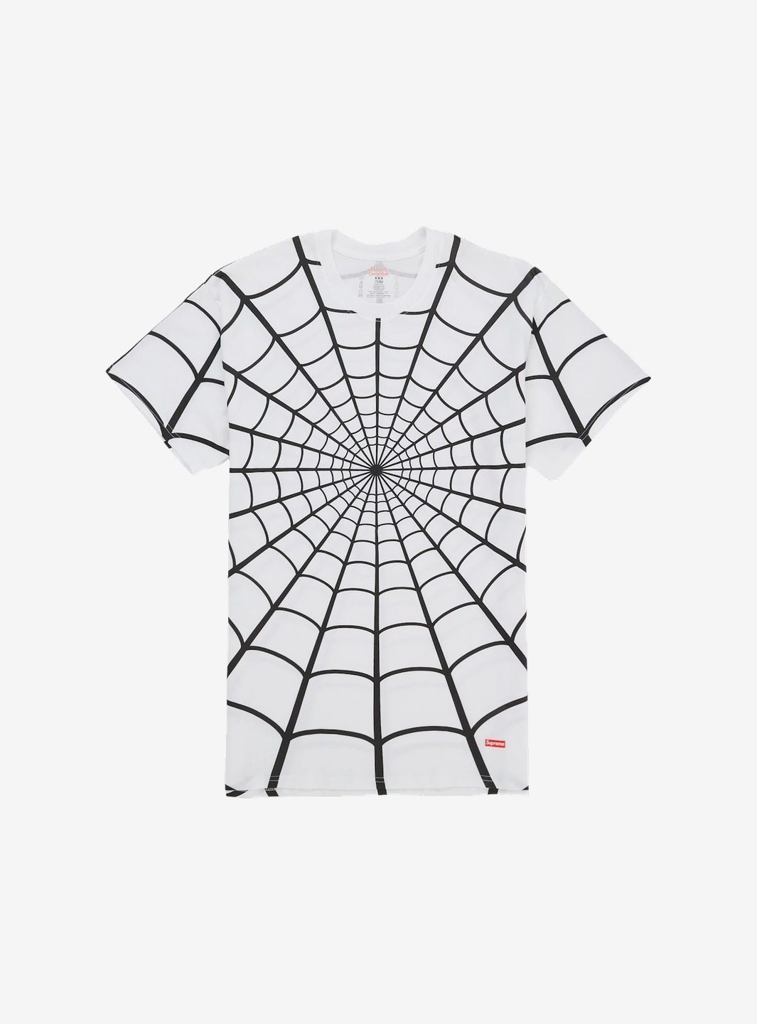 Supreme Hanes Spider-Man Tagless Tees (2 Pack) White