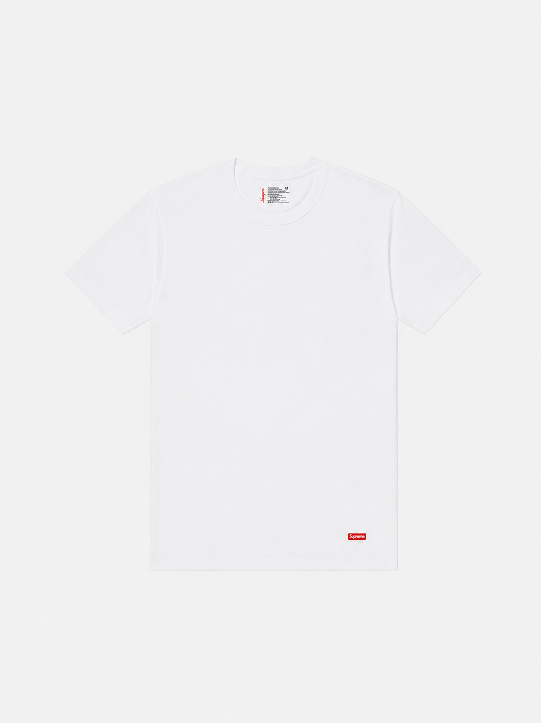 Supreme Hanes Tagless Tees (3 Pack) White