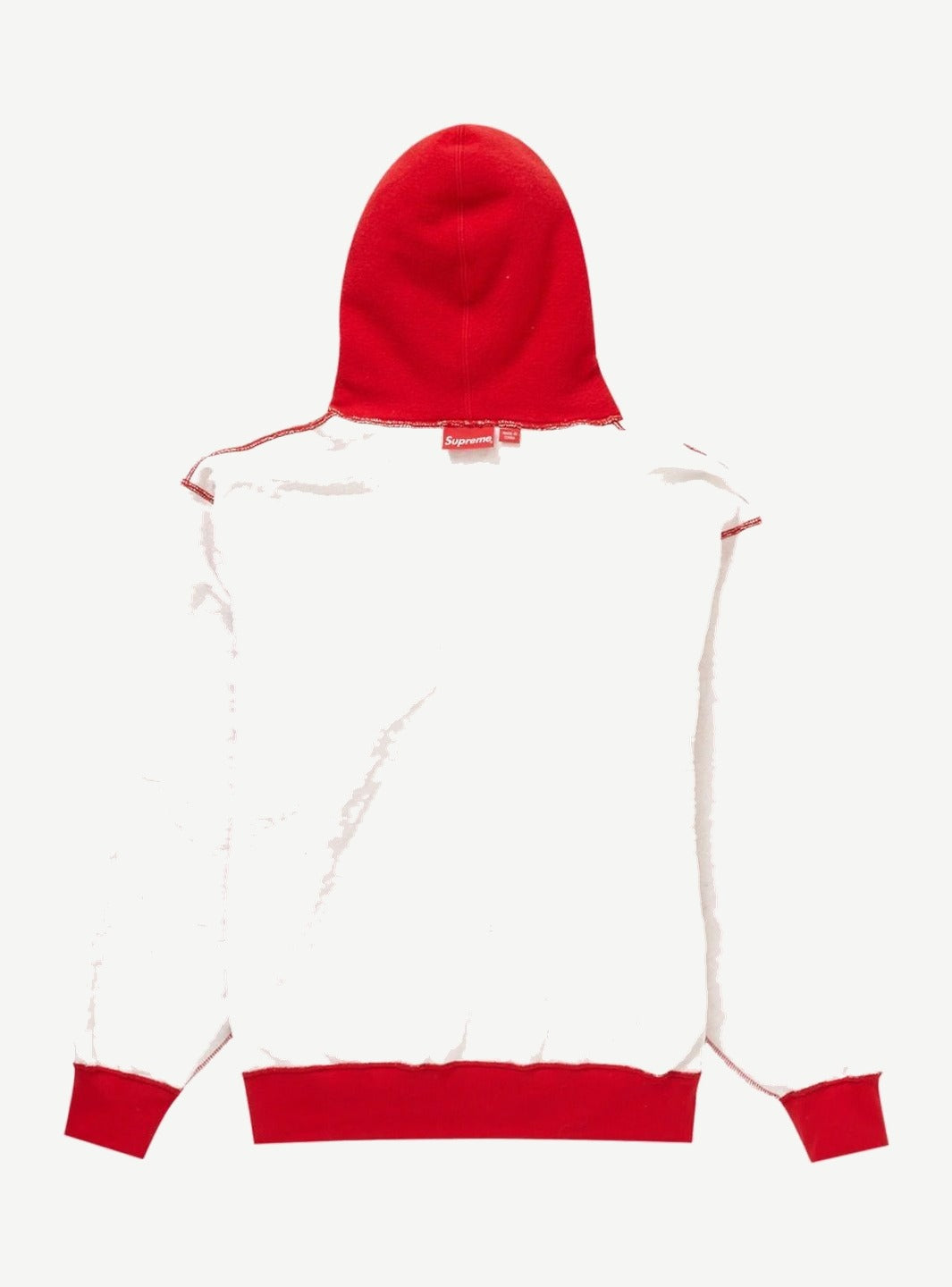 Supreme Inside Out Box Logo Hooded Sweatshirt Red
