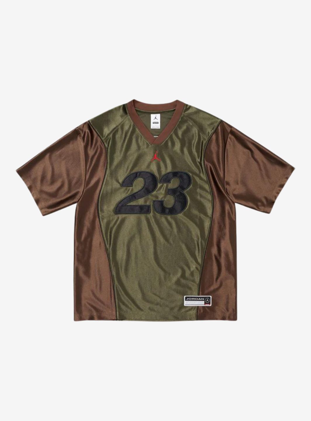 Supreme Jordan Warm Up Jersey Olive