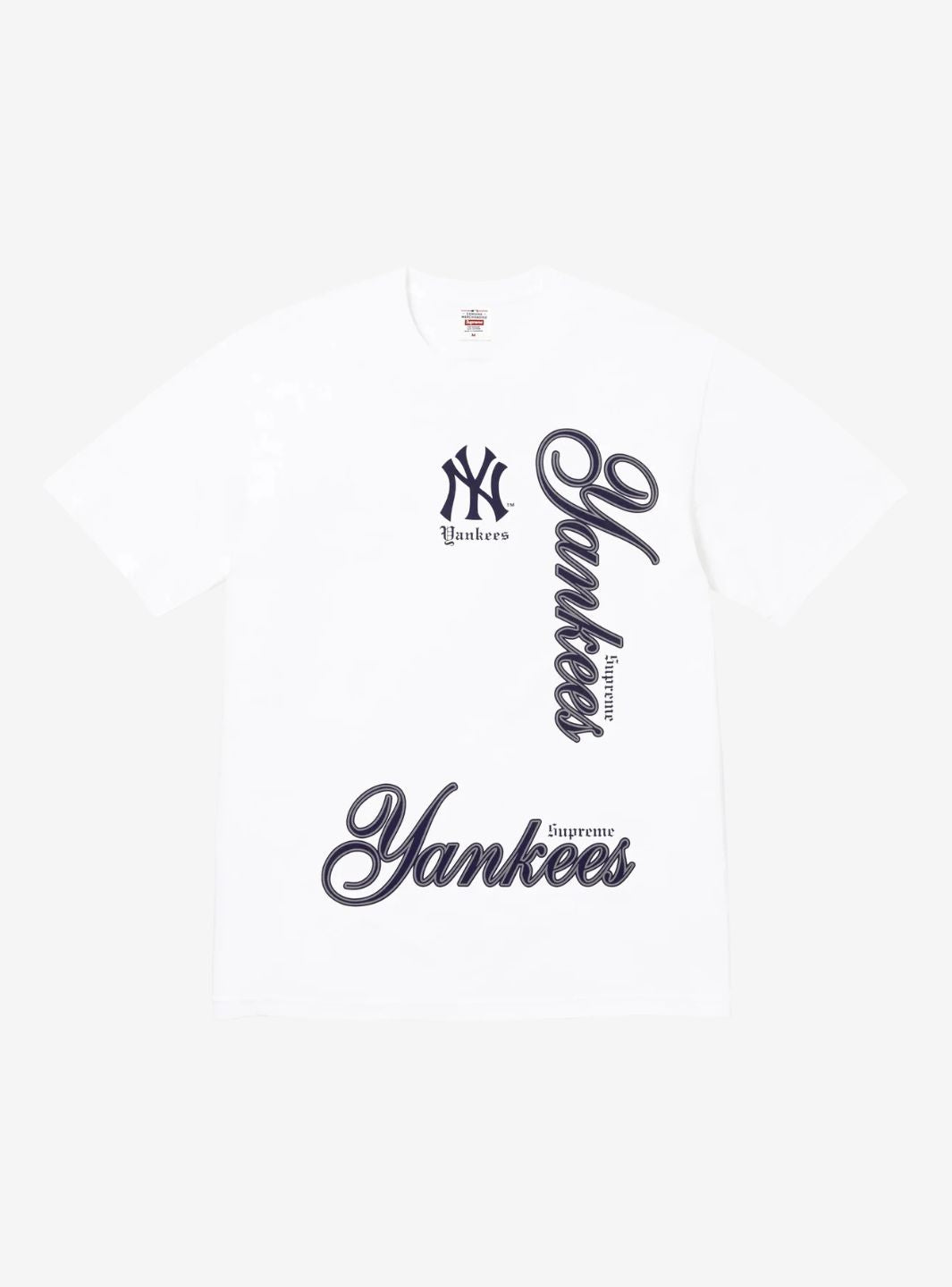 Supreme MLB Teams NY T-Shirt White