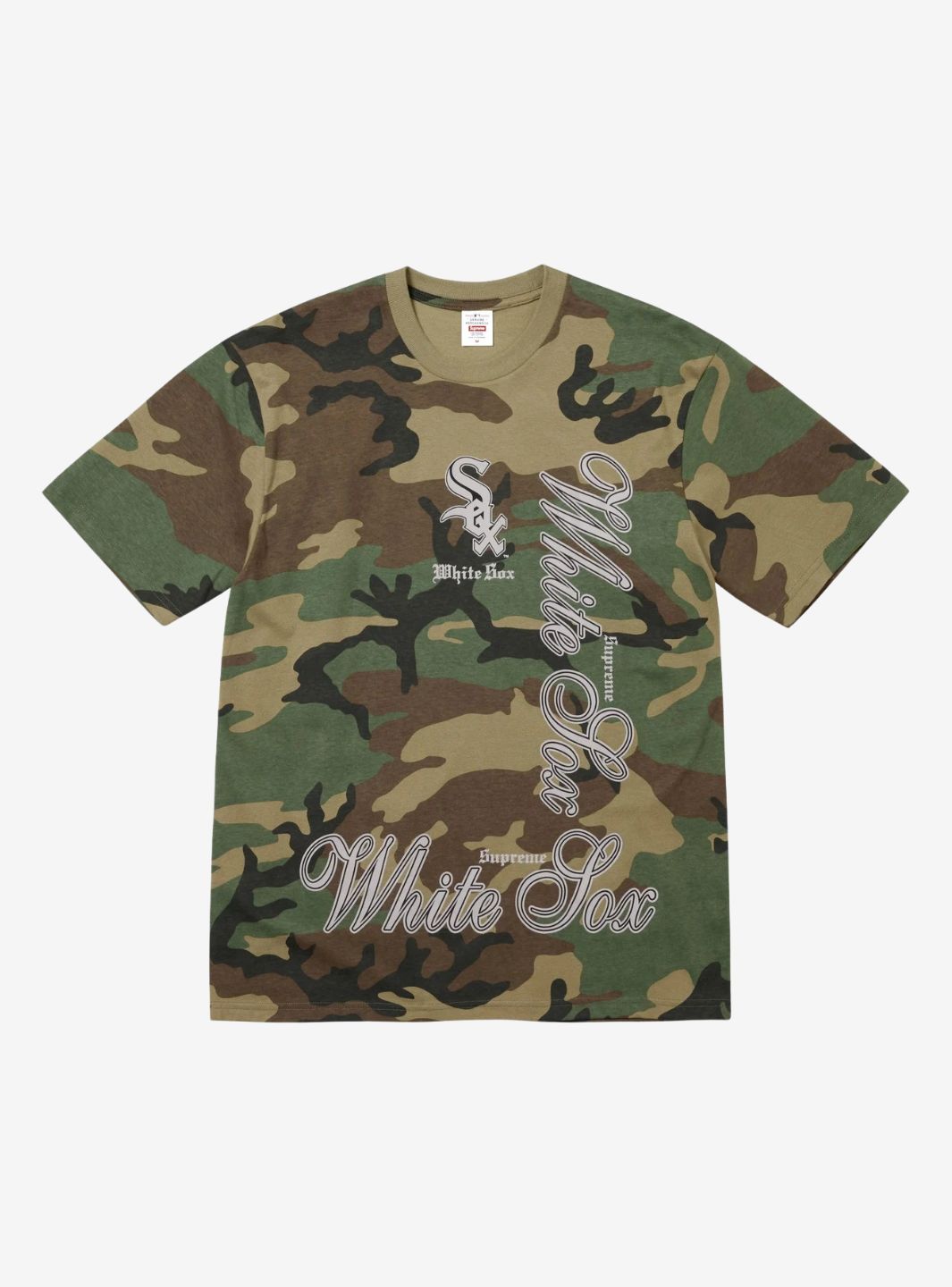 Supreme MLB Teams Sox T-Shirt Camo