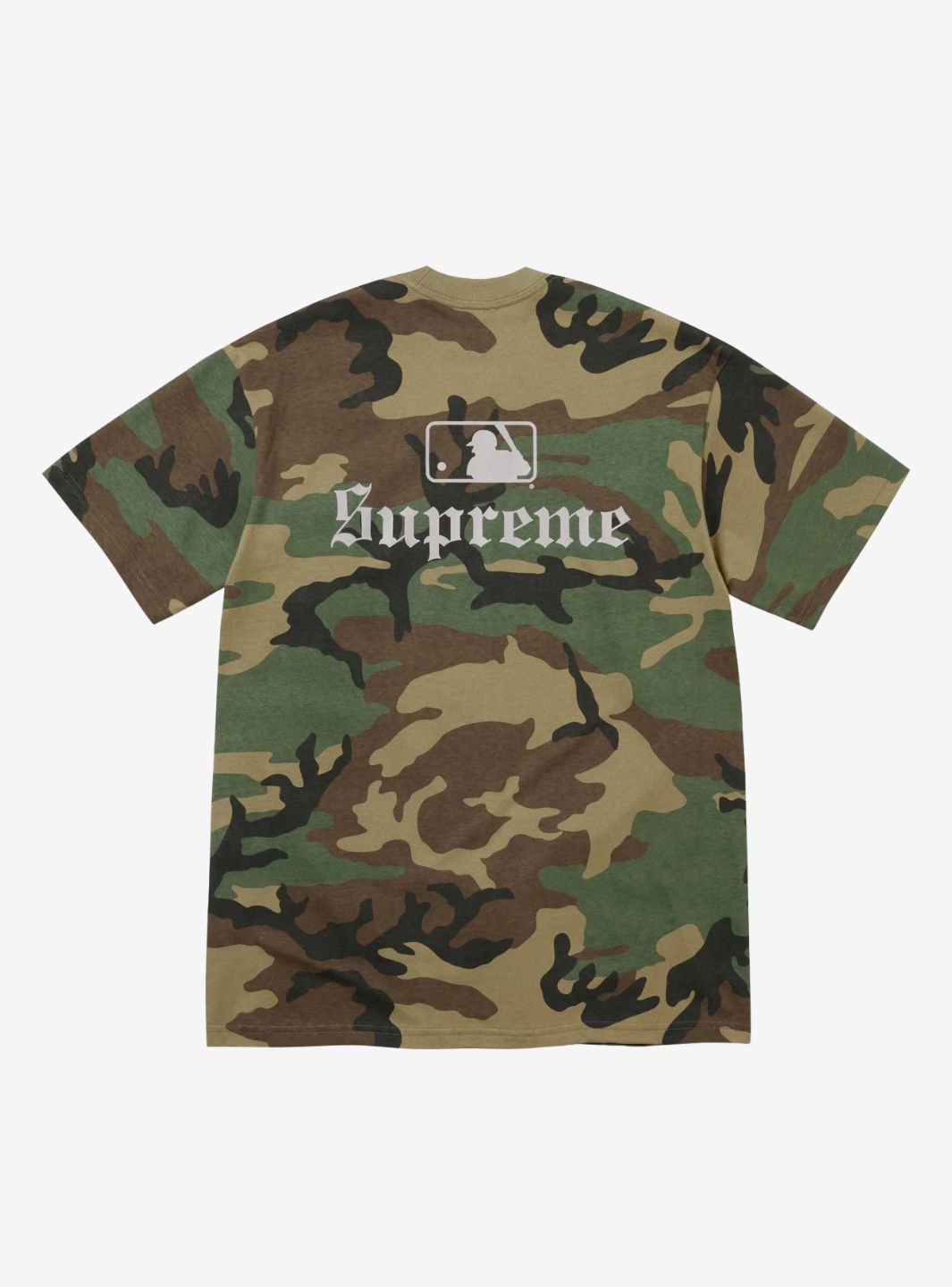 Supreme MLB Teams Sox T-Shirt Camo