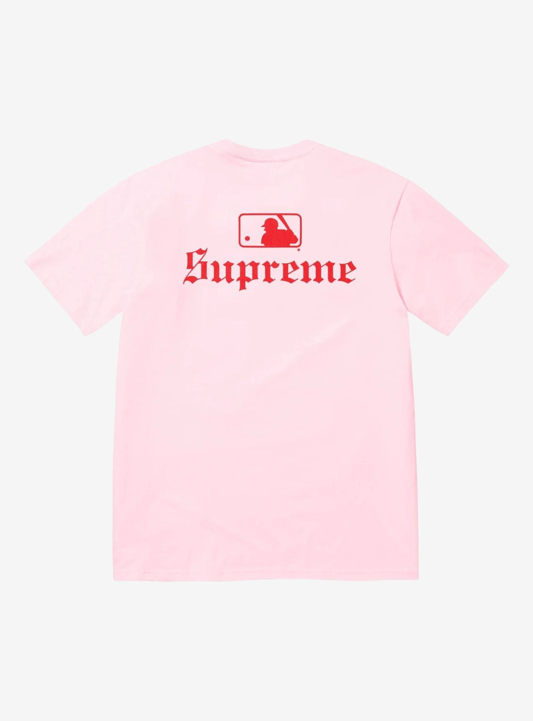 Supreme MLB Teams Sox T-Shirt Light Pink