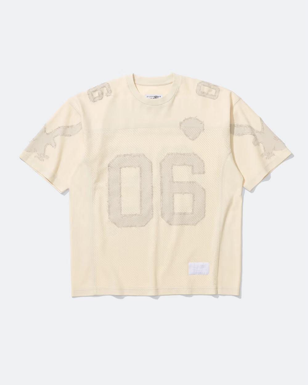 Supreme MM6 Maison Margiela Cotton Football Jersey Beige Da