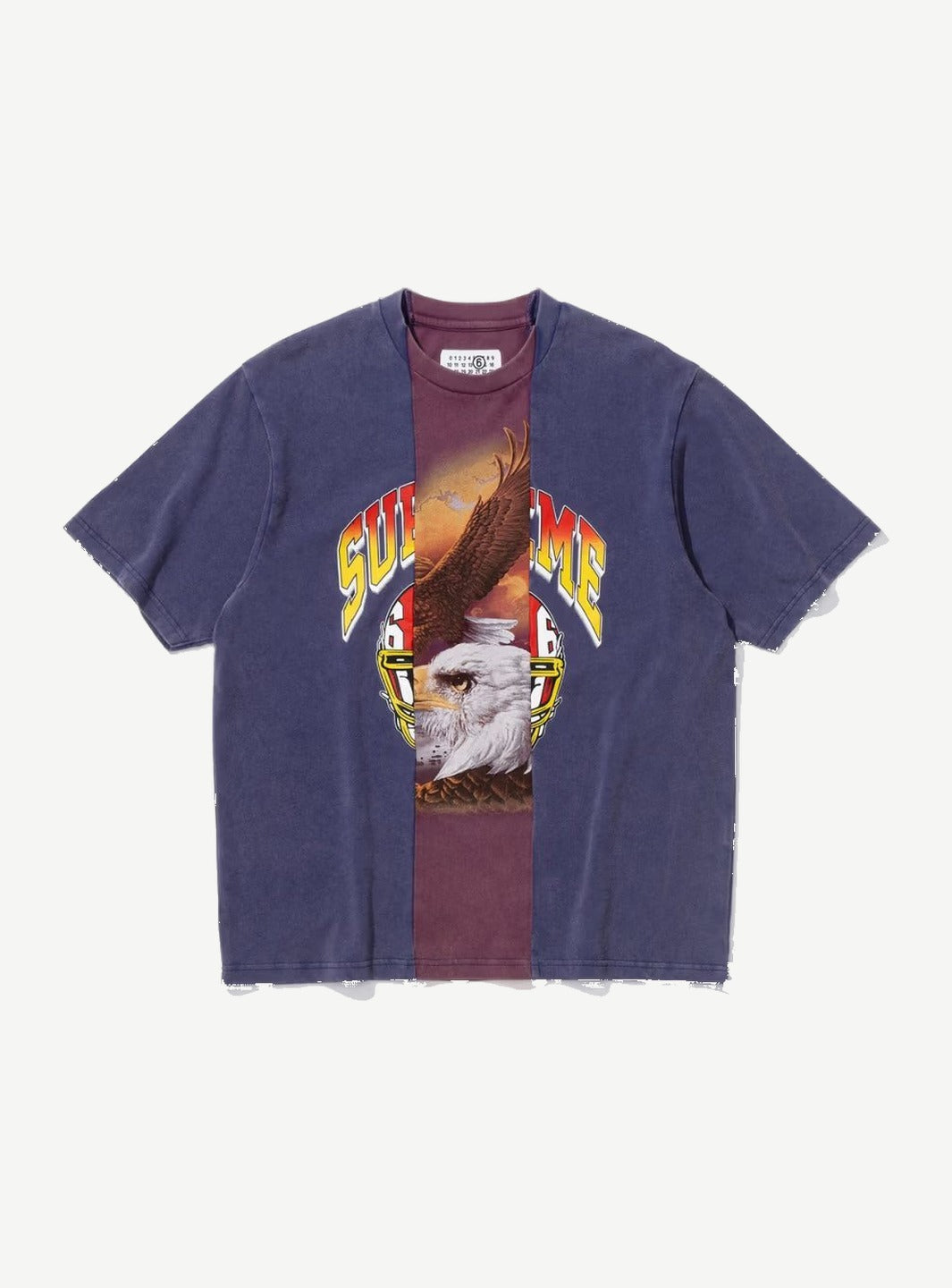 Supreme MM6 Maison Margiela Split S/S Top Blue