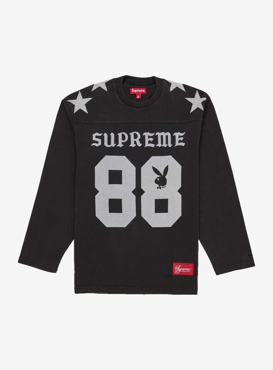 Supreme Playboy L/S Football Top Black