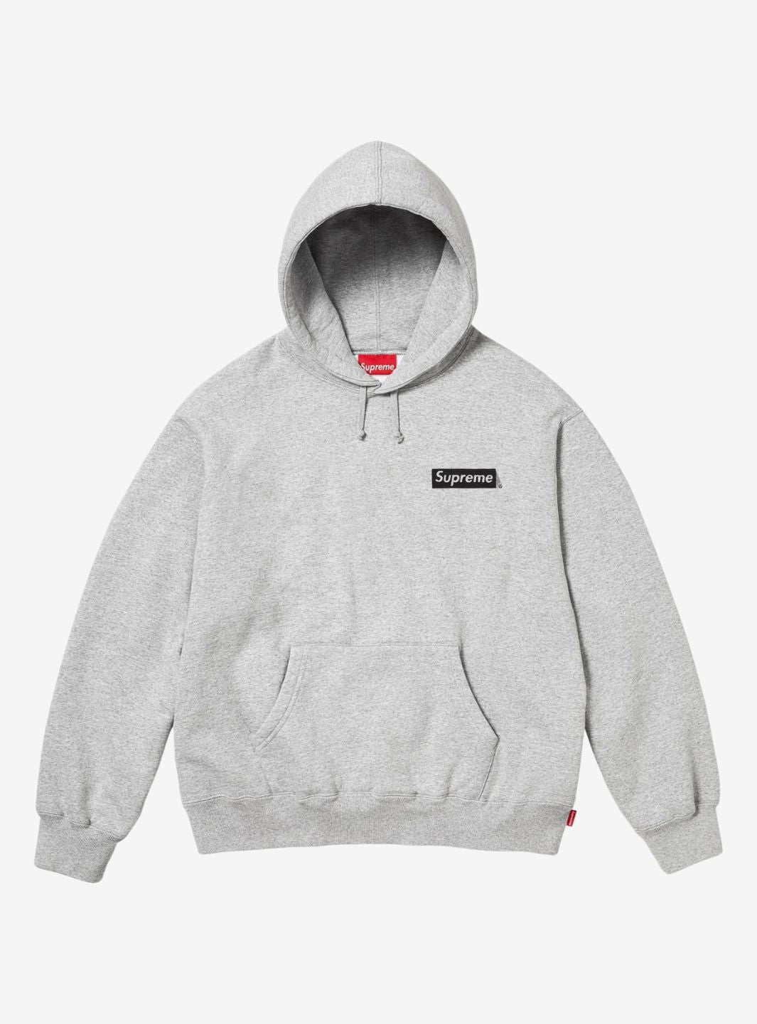Supreme President Hooded Sweatshirt Heather Grey