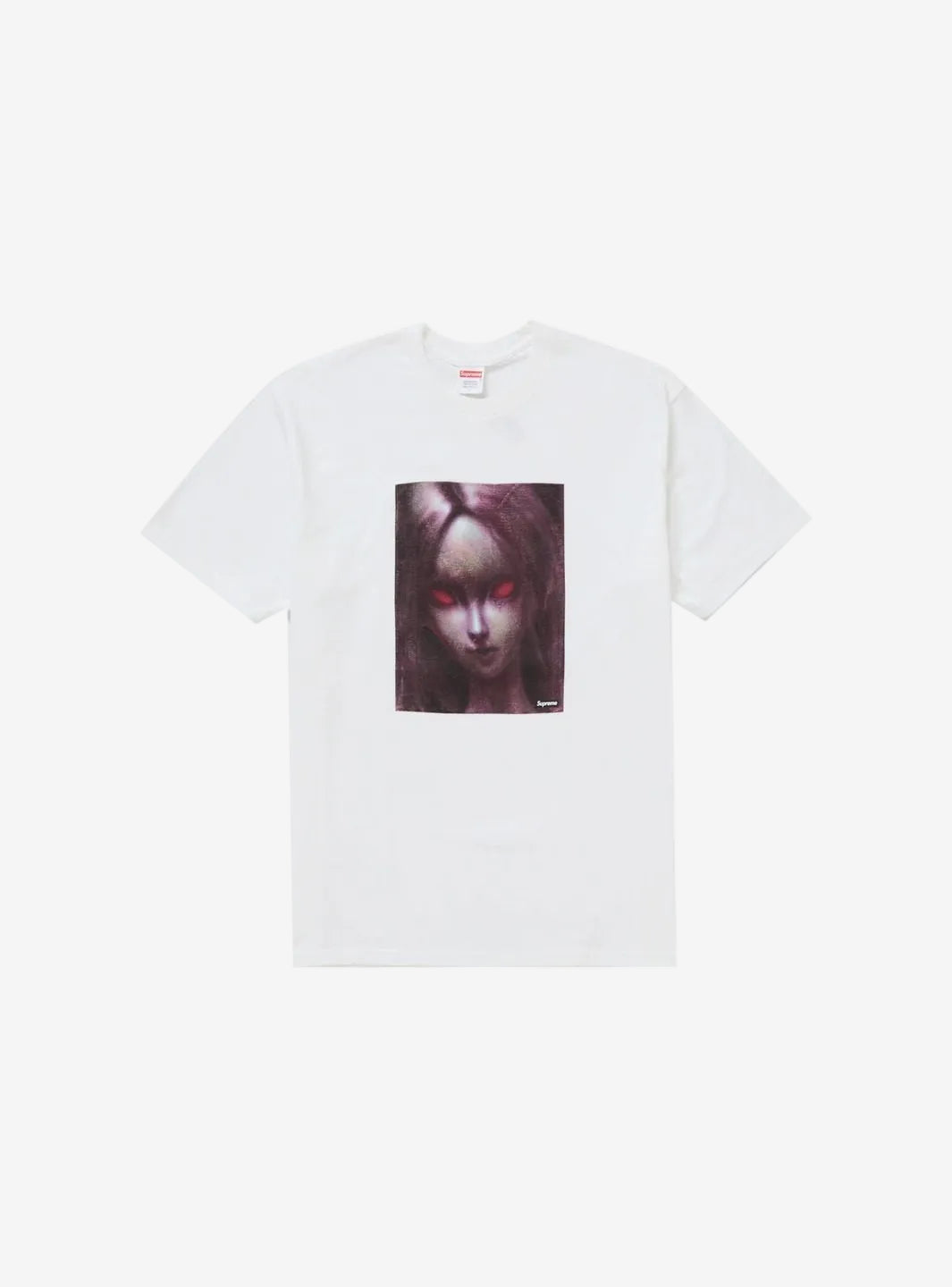 Supreme Red Eyes Tee White