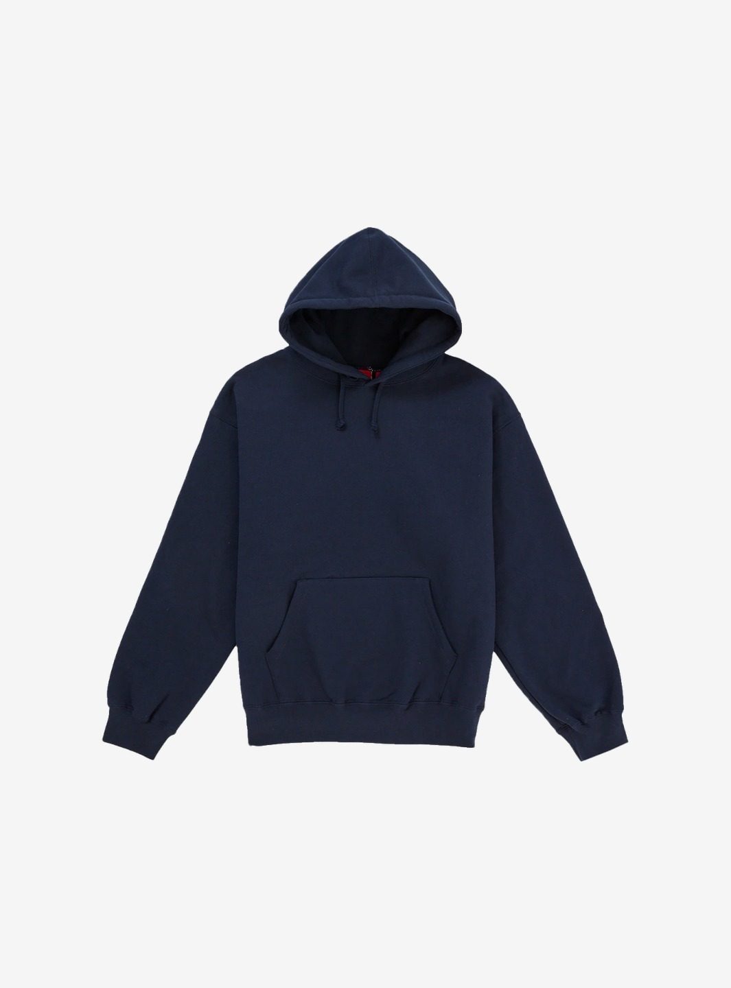 Supreme Satin Applique Hooded Sweatshirt (SS26) Washed Navy