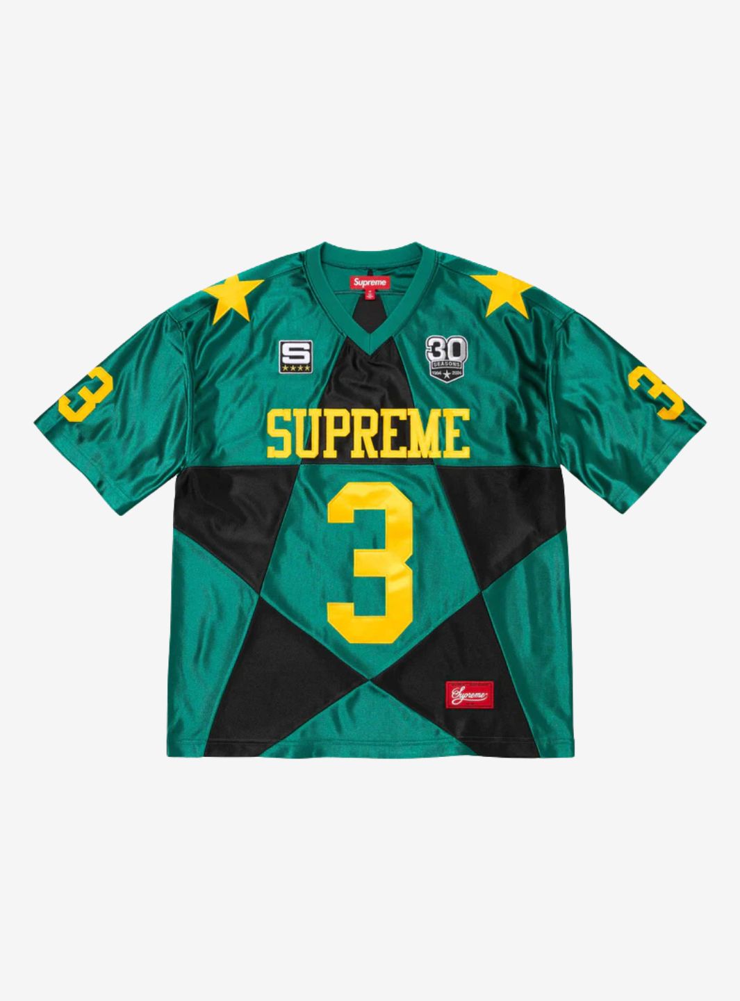 Supreme Star Football Jersey Dark Green