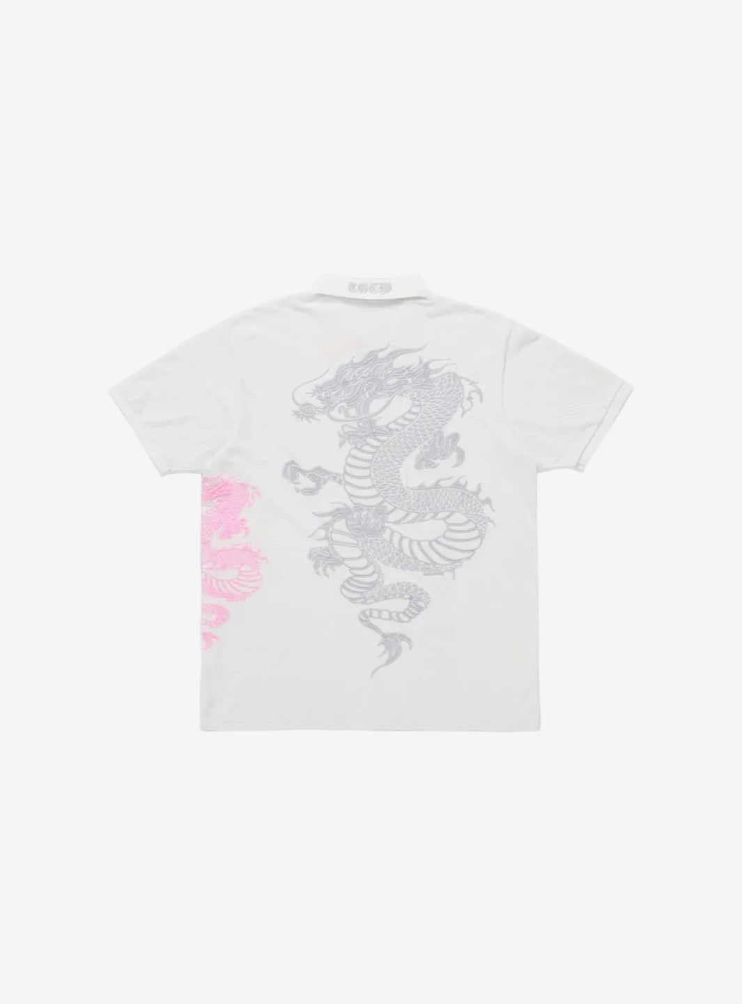 Supreme The Great China Wall Dragon Polo White