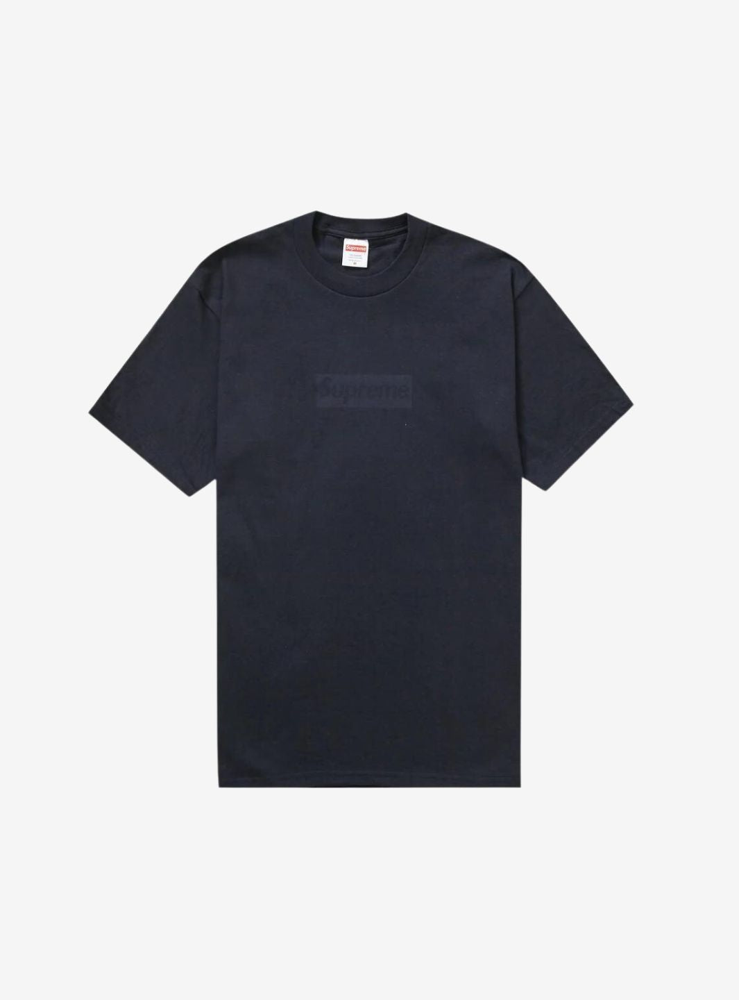 Supreme Tonal Box Logo T-Shirt Navy