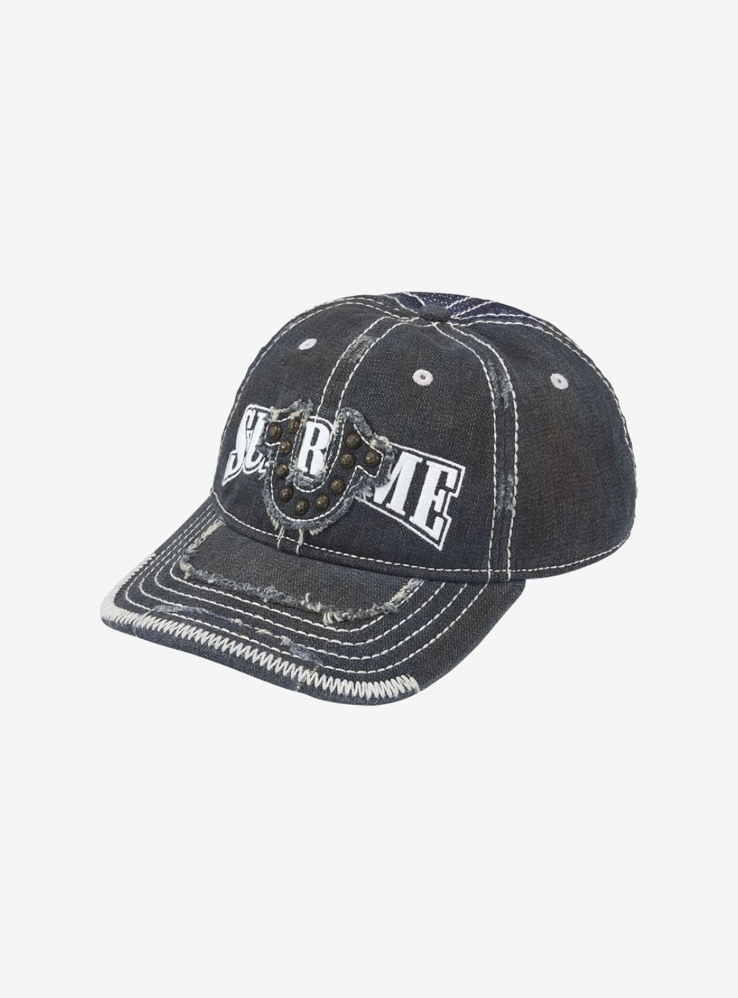 Supreme True Religion Mesh Back 6-Panel Dirty Indigo