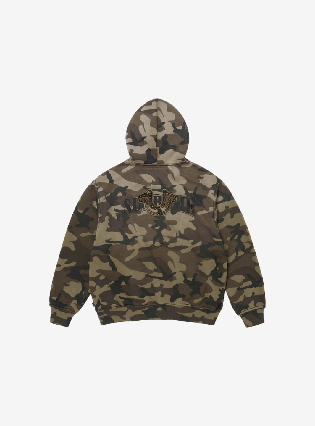 Supreme True Religion Zip Up Hooded Sweatshirt Woodland Camo (FW25)