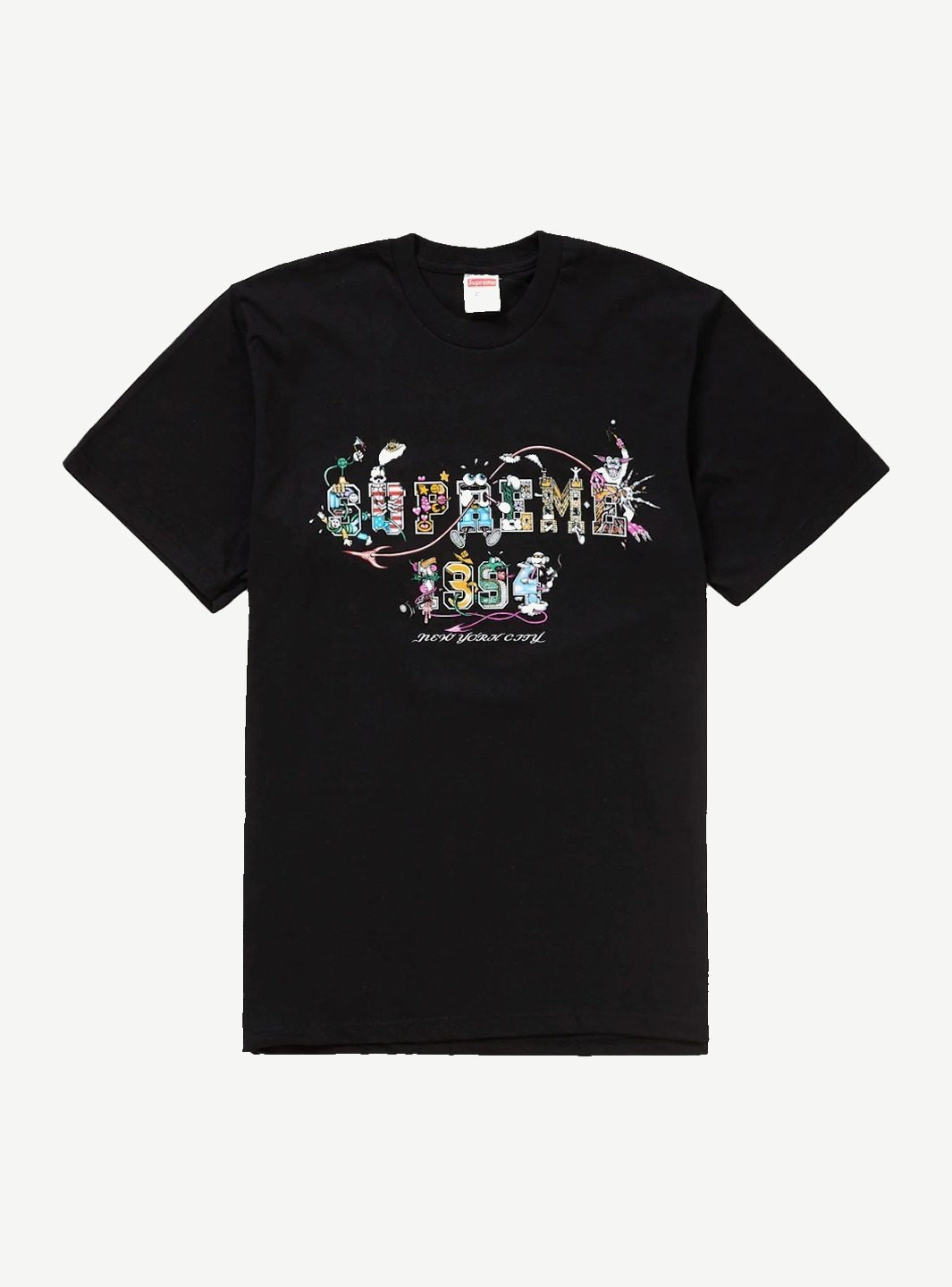 Supreme Varsity Tee Black