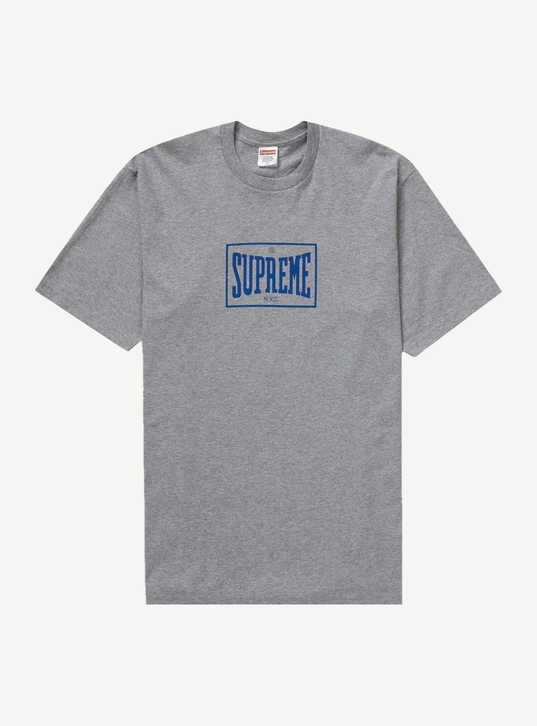 Supreme Warm Up Tee Heather Grey