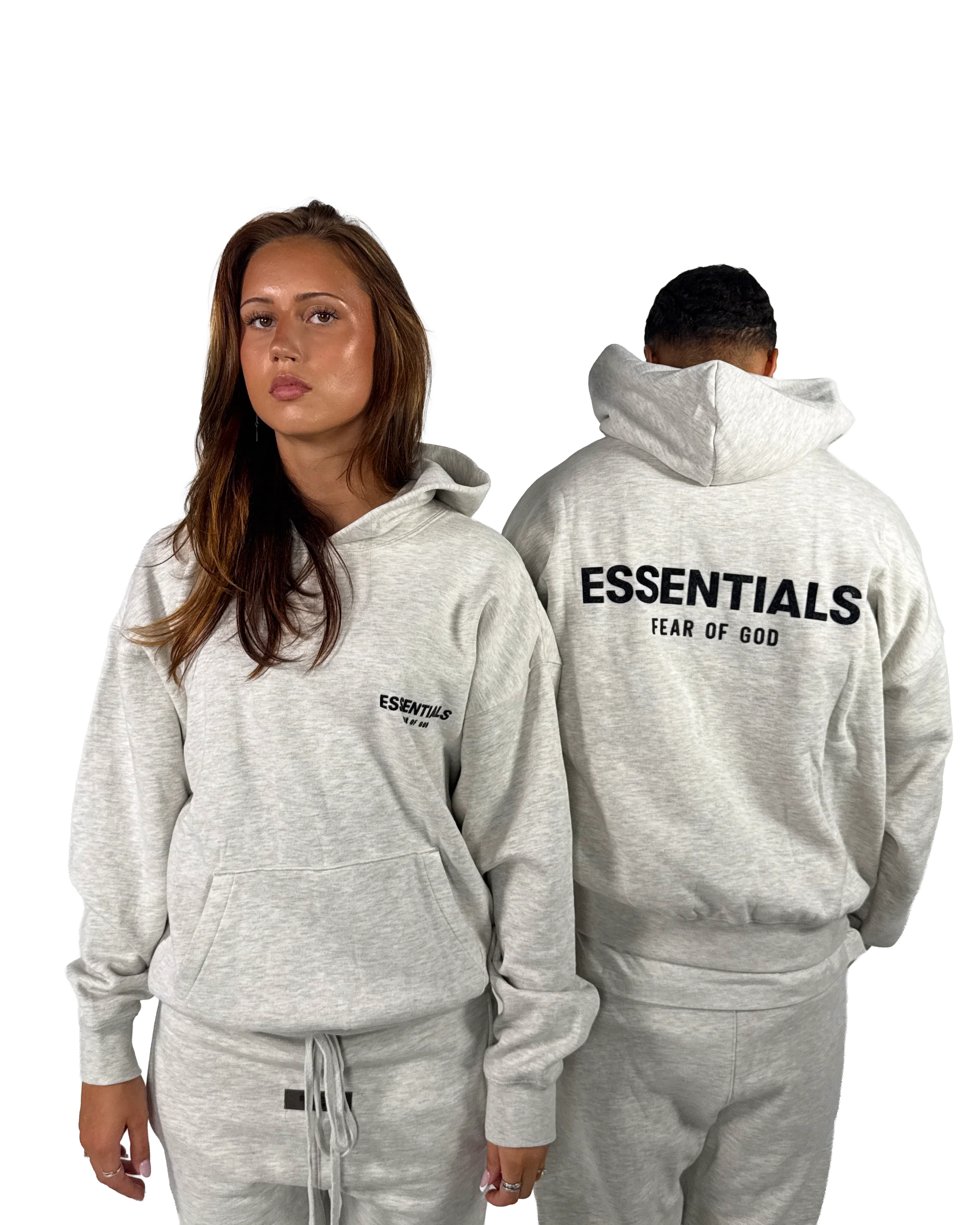Fear of God Essentials Hoodie Light Oatmeal