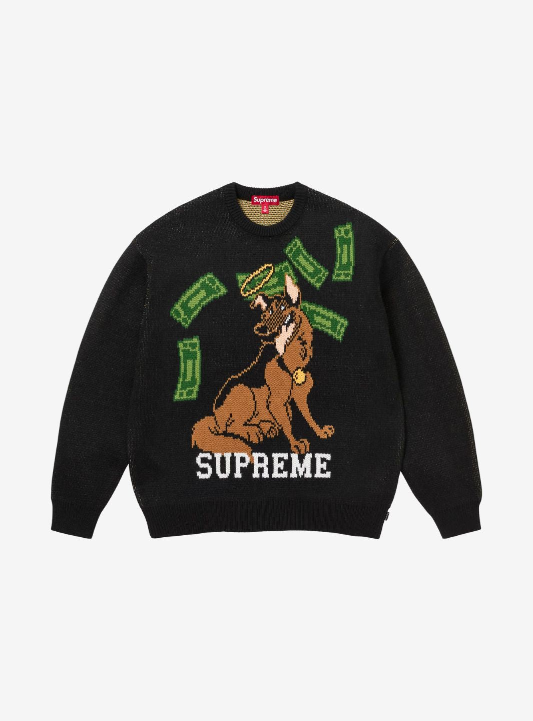Supreme All Dogs Go To Heaven Sweater Black