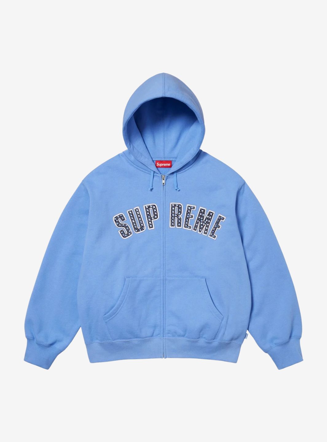 Supreme b.b. Simon Zip Up Hooded Sweatshirt Blue | ResellZone