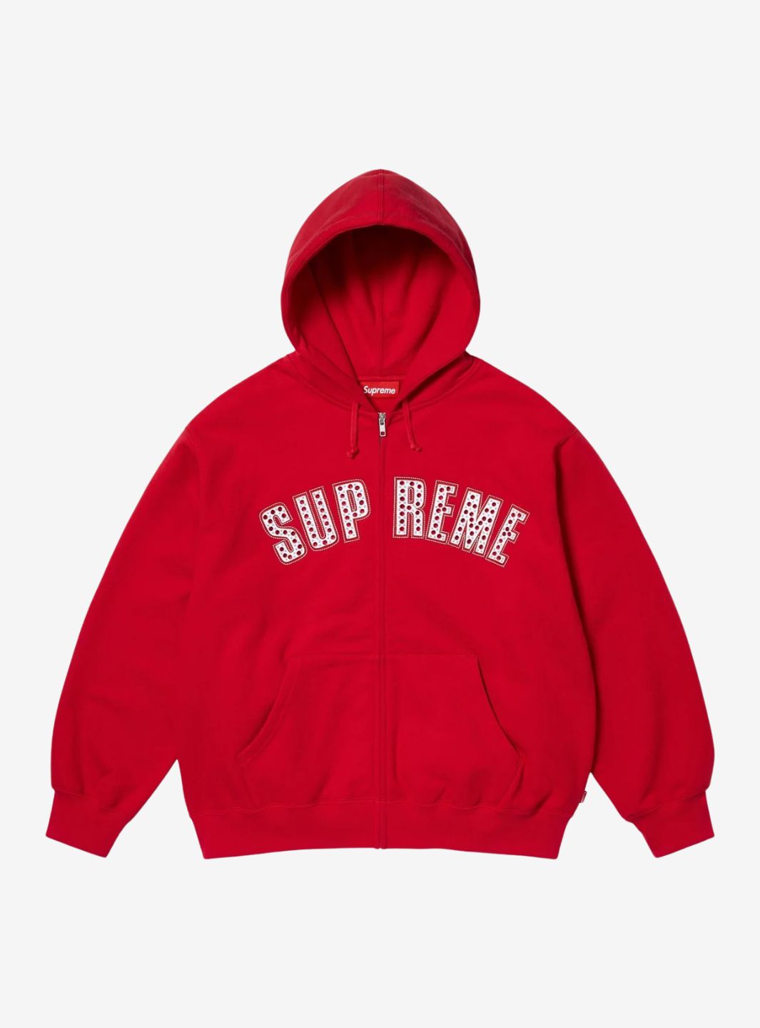 Supreme b.b. Simon Zip Up Hooded Sweatshirt Red | ResellZone