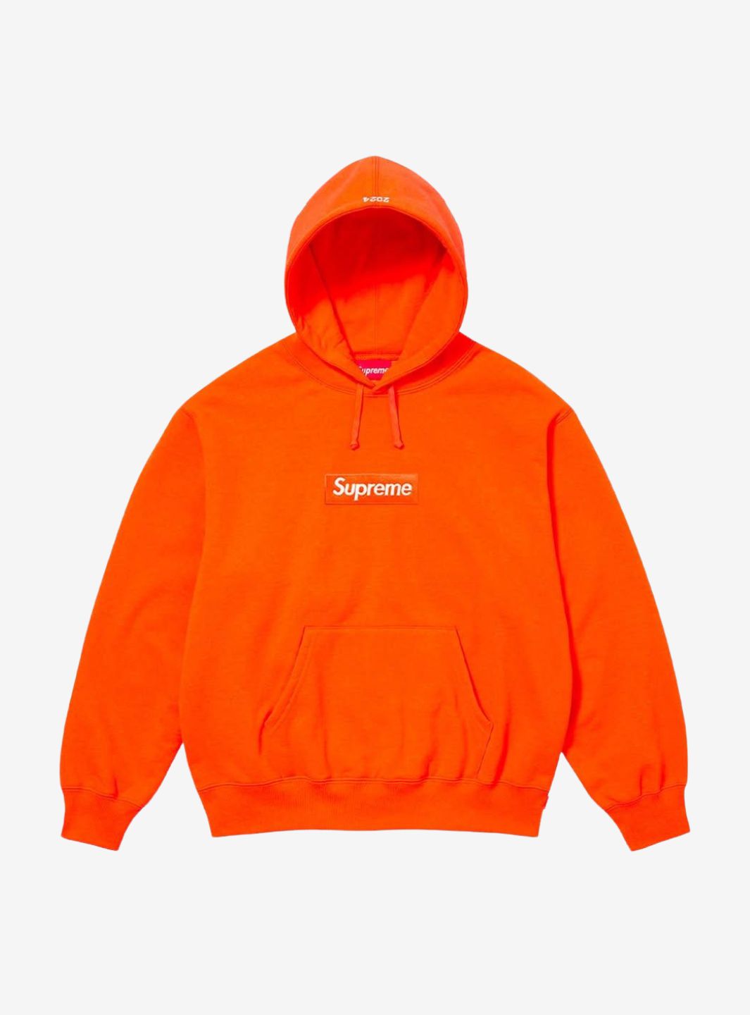Supreme Box Logo Hooded Sweatshirt Dark Orange (FW24) | ResellZone