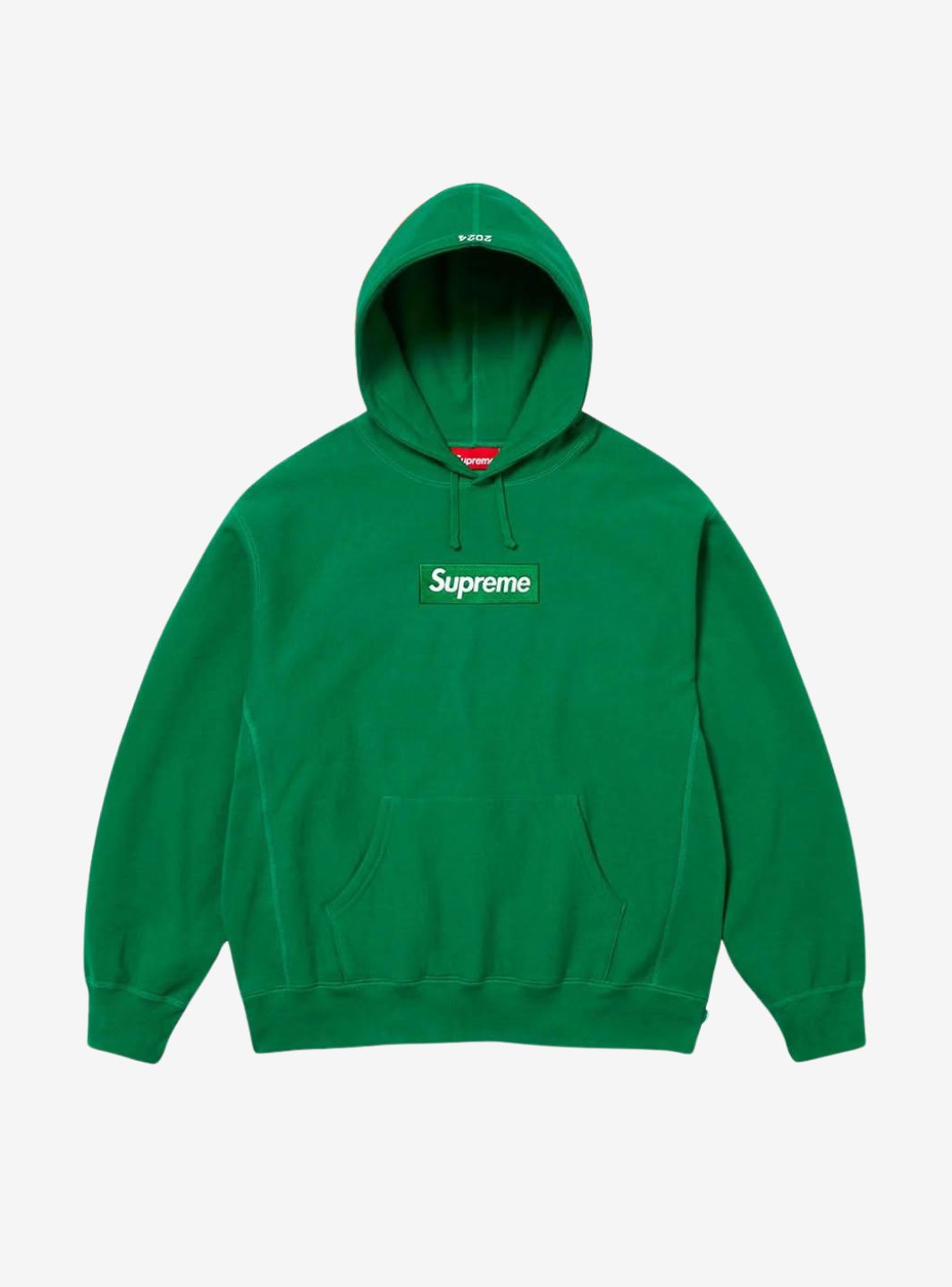 Supreme Box Logo Hooded Sweatshirt Green (FW24) | ResellZone