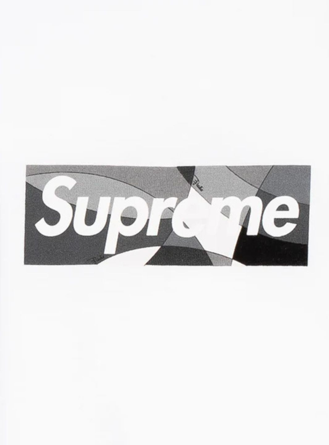 Supreme Emilio Pucci Box Logo T-Shirt White/Black