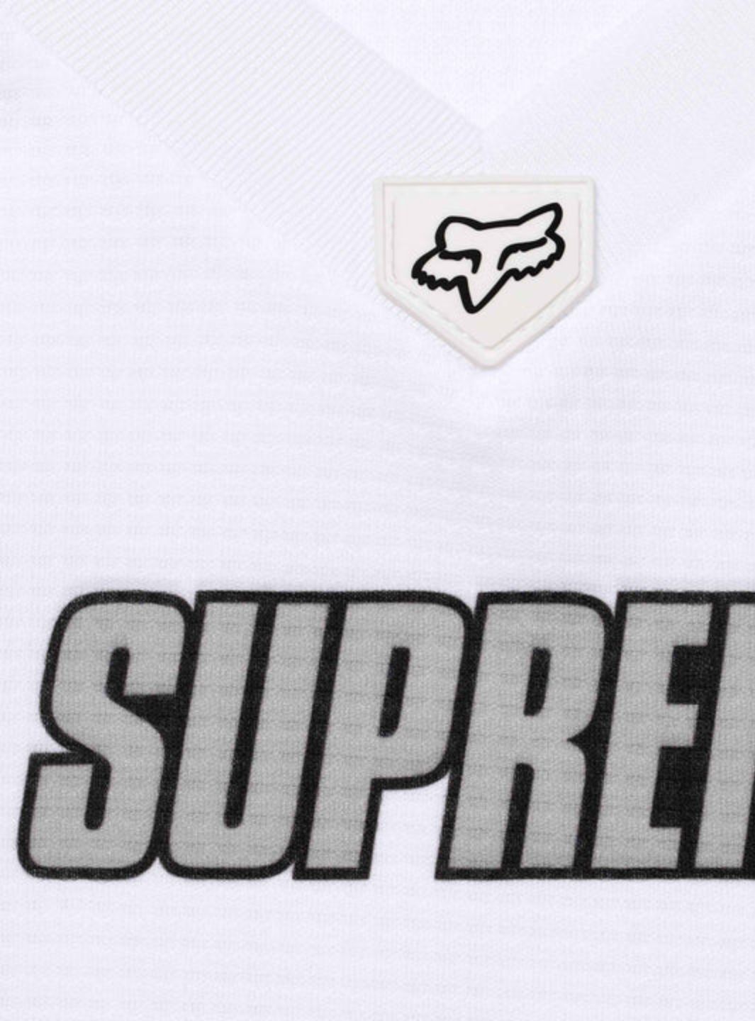 Supreme Fox Racing DMX Jersey White