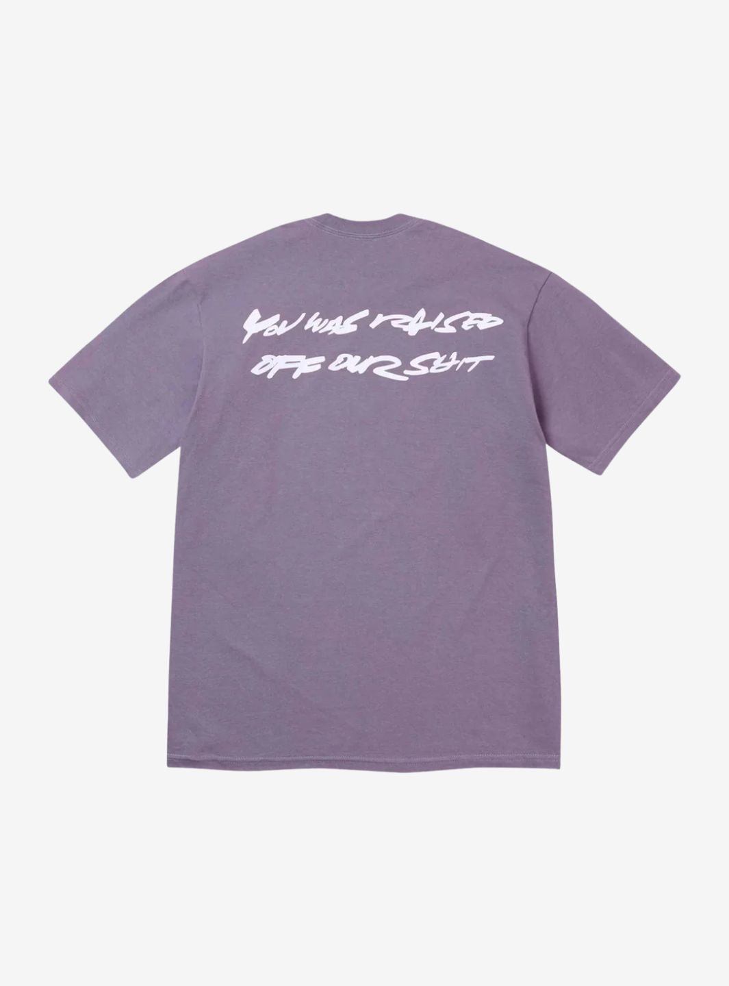 Supreme Futura Box Logo T-Shirt Dusty Purple