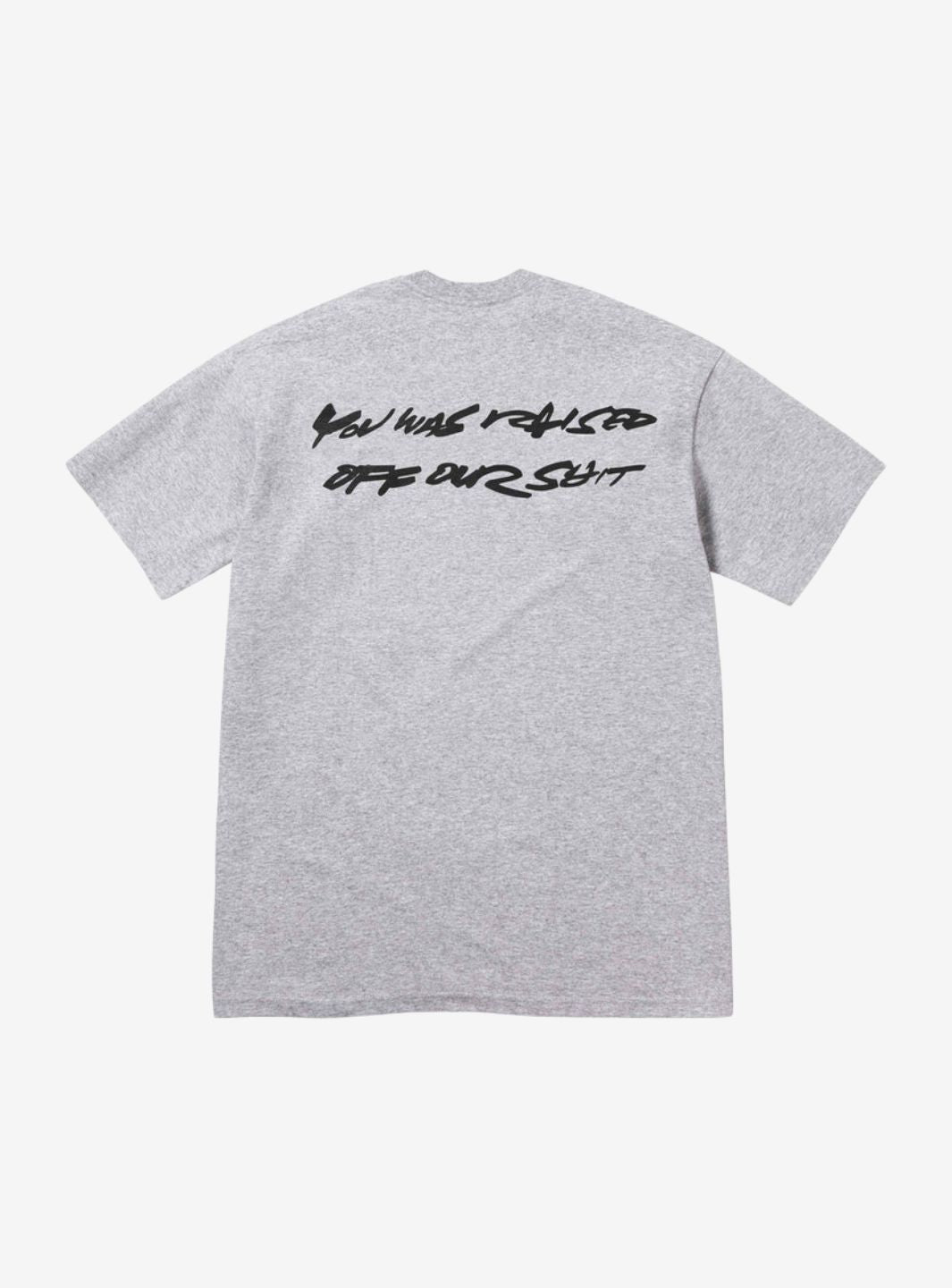 Supreme Futura Box Logo T-Shirt Heather Grey