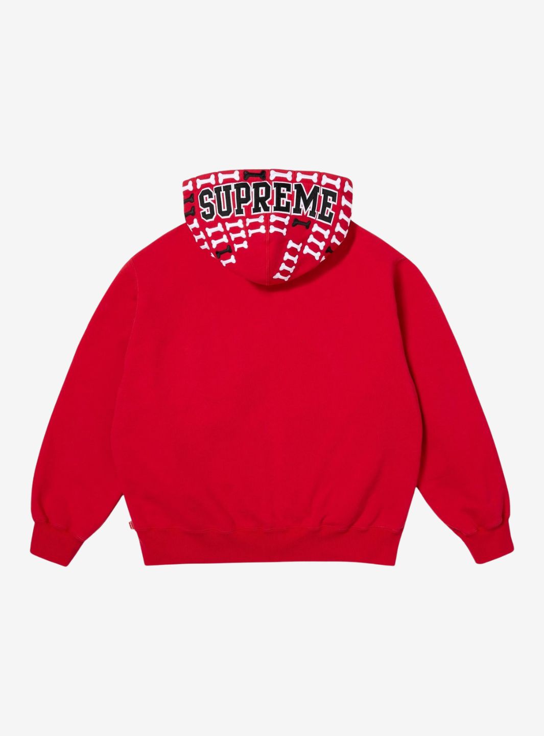 Supreme League Champs Zip Up Hooded Sweatshirt Red