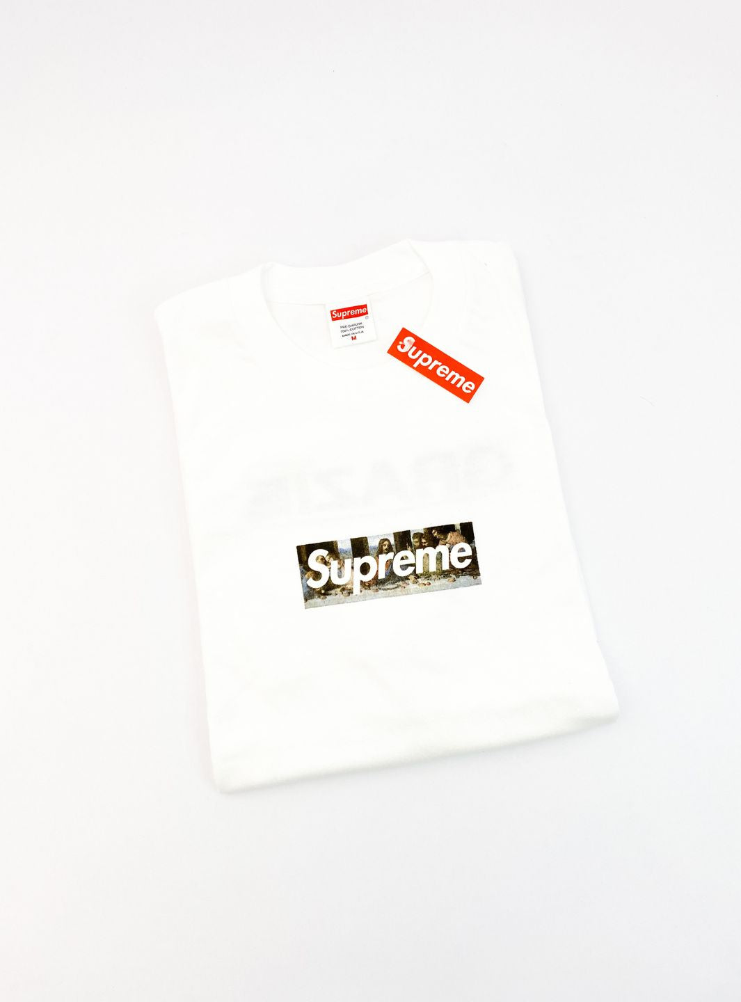 Supreme Milan Box Logo T-Shirt White