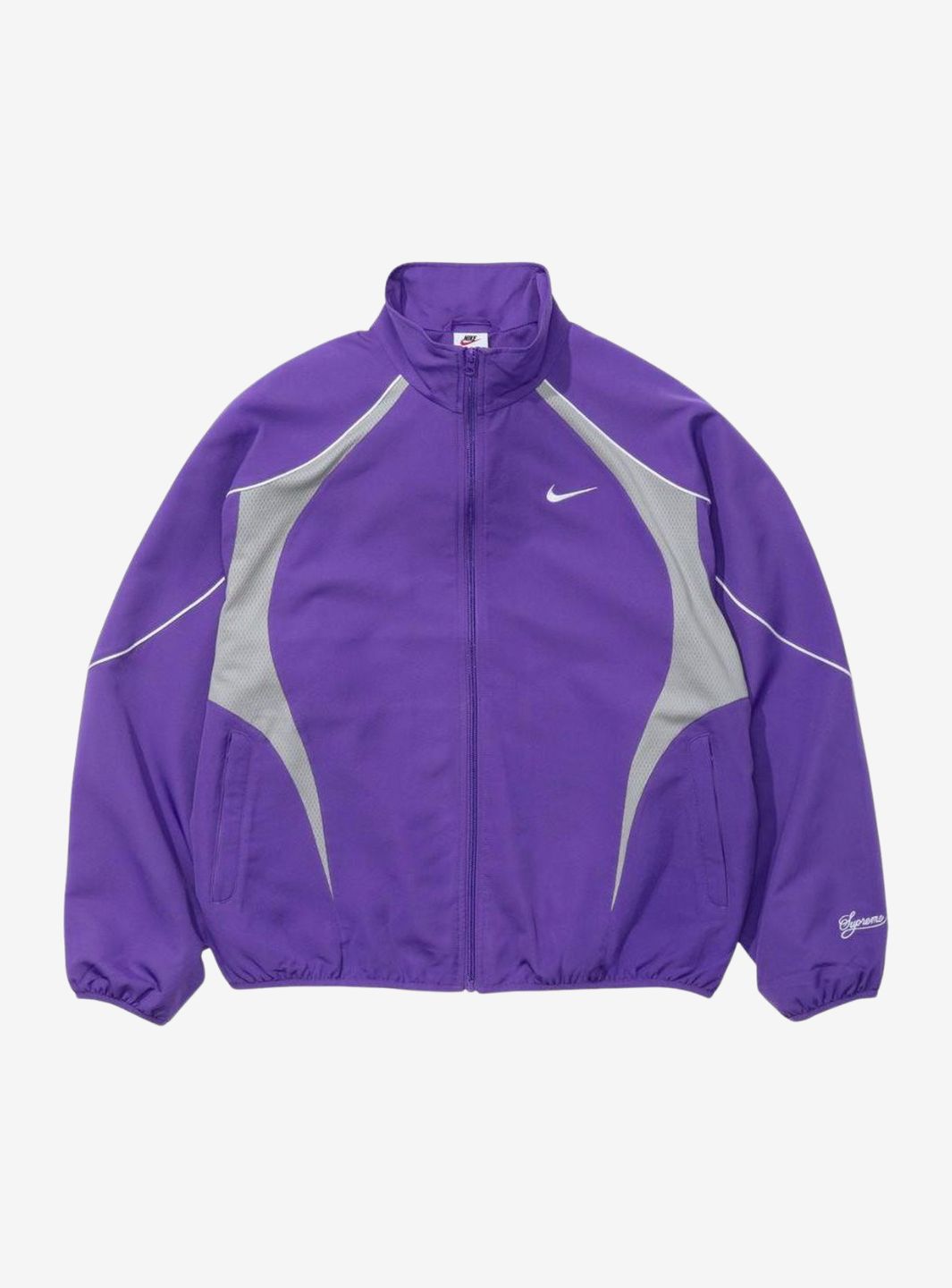 Supreme Nike Track Jacket Purple | ResellZone