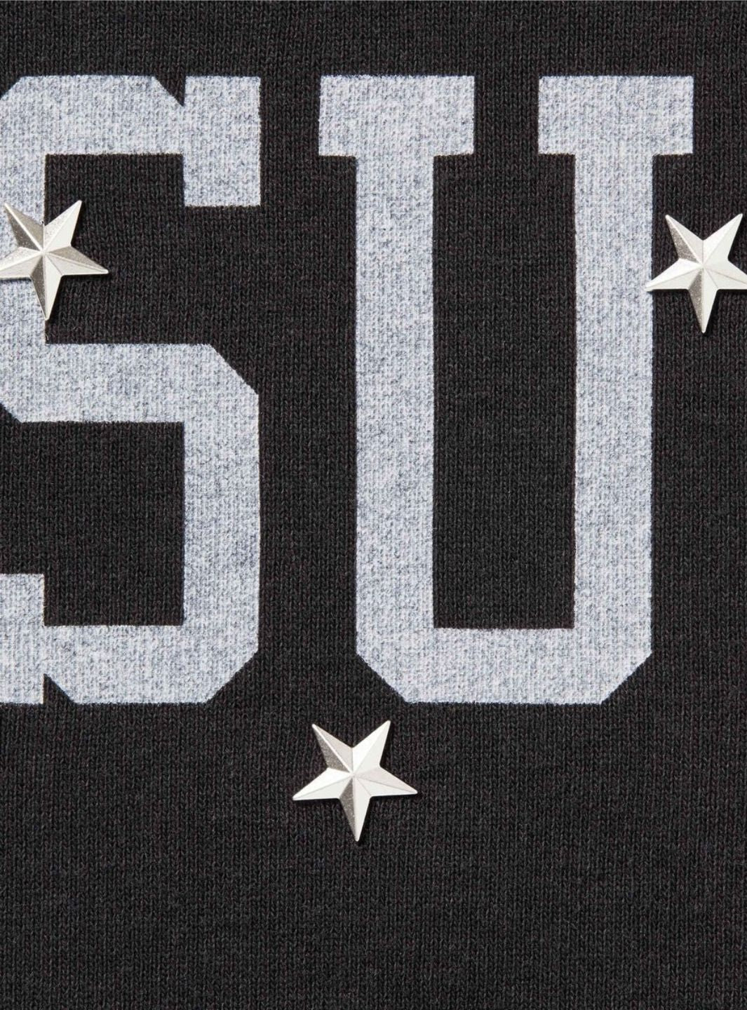 Supreme Stars Studded Hooded Sweatshirt Black