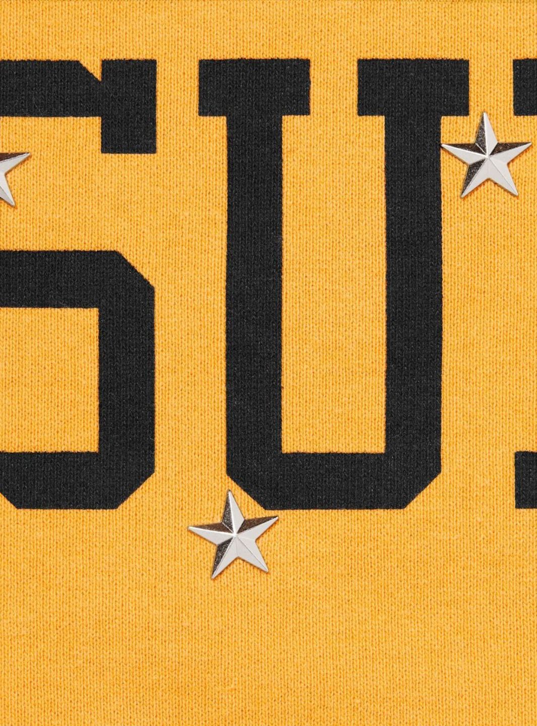 Supreme Stars Studded Hooded Sweatshirt Dusty Gold