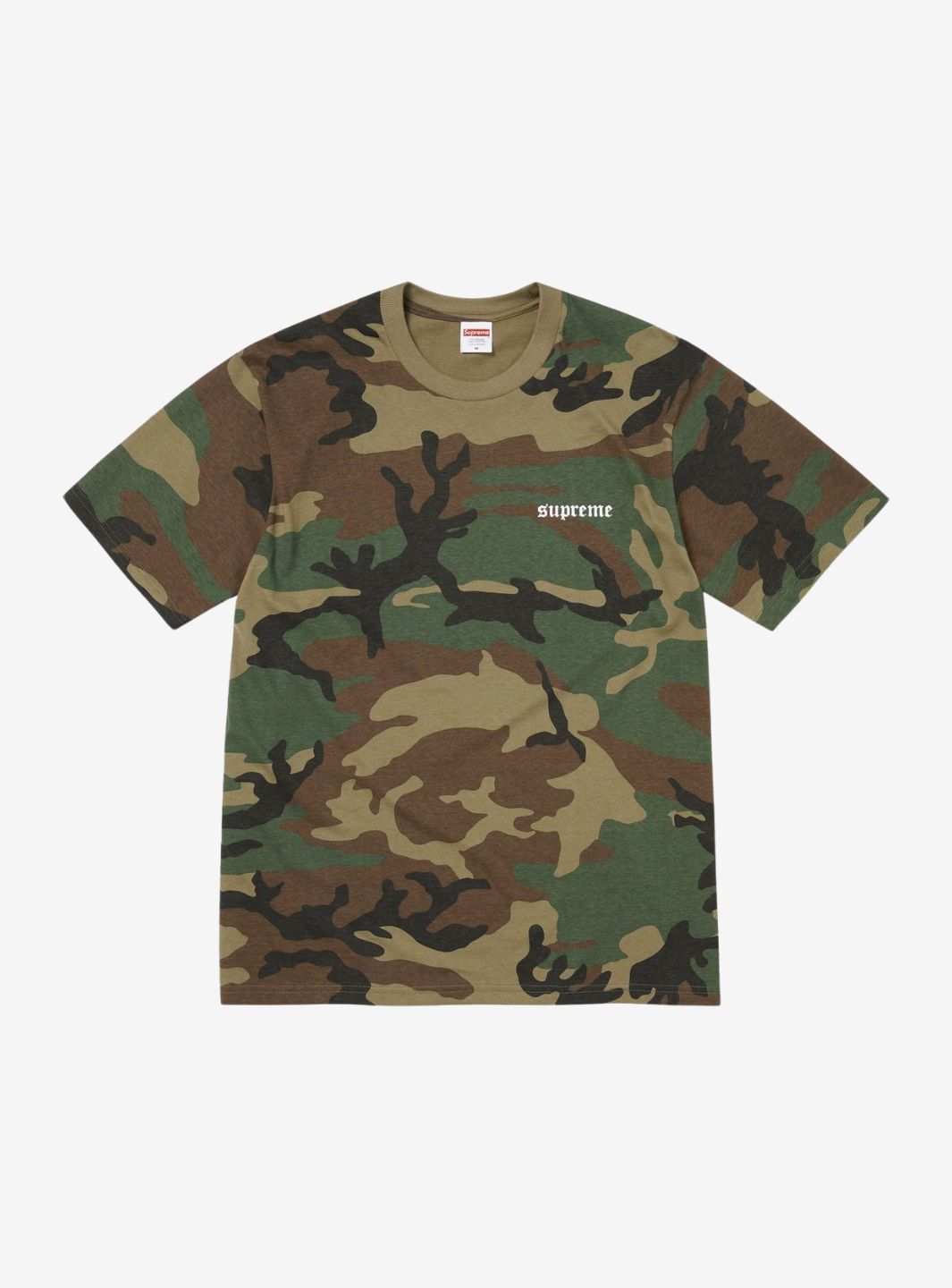 Supreme Target T-Shirt Woodland Camo | ResellZone